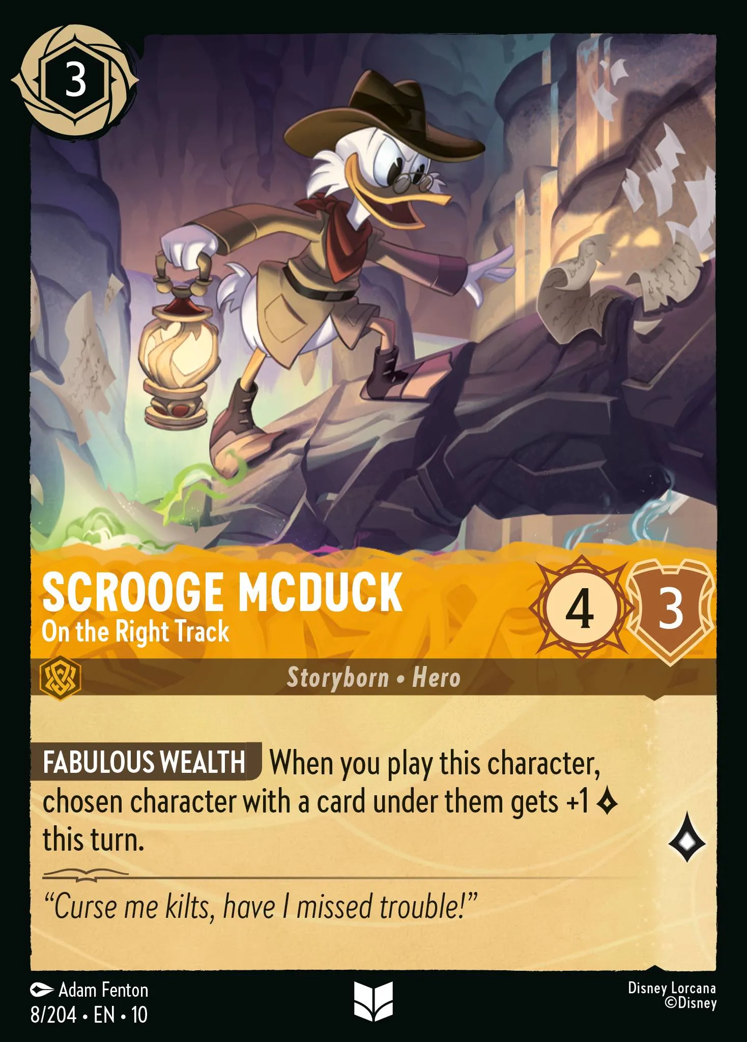 Scrooge McDuck - On the Right Track · Whispers in the Well 8/224