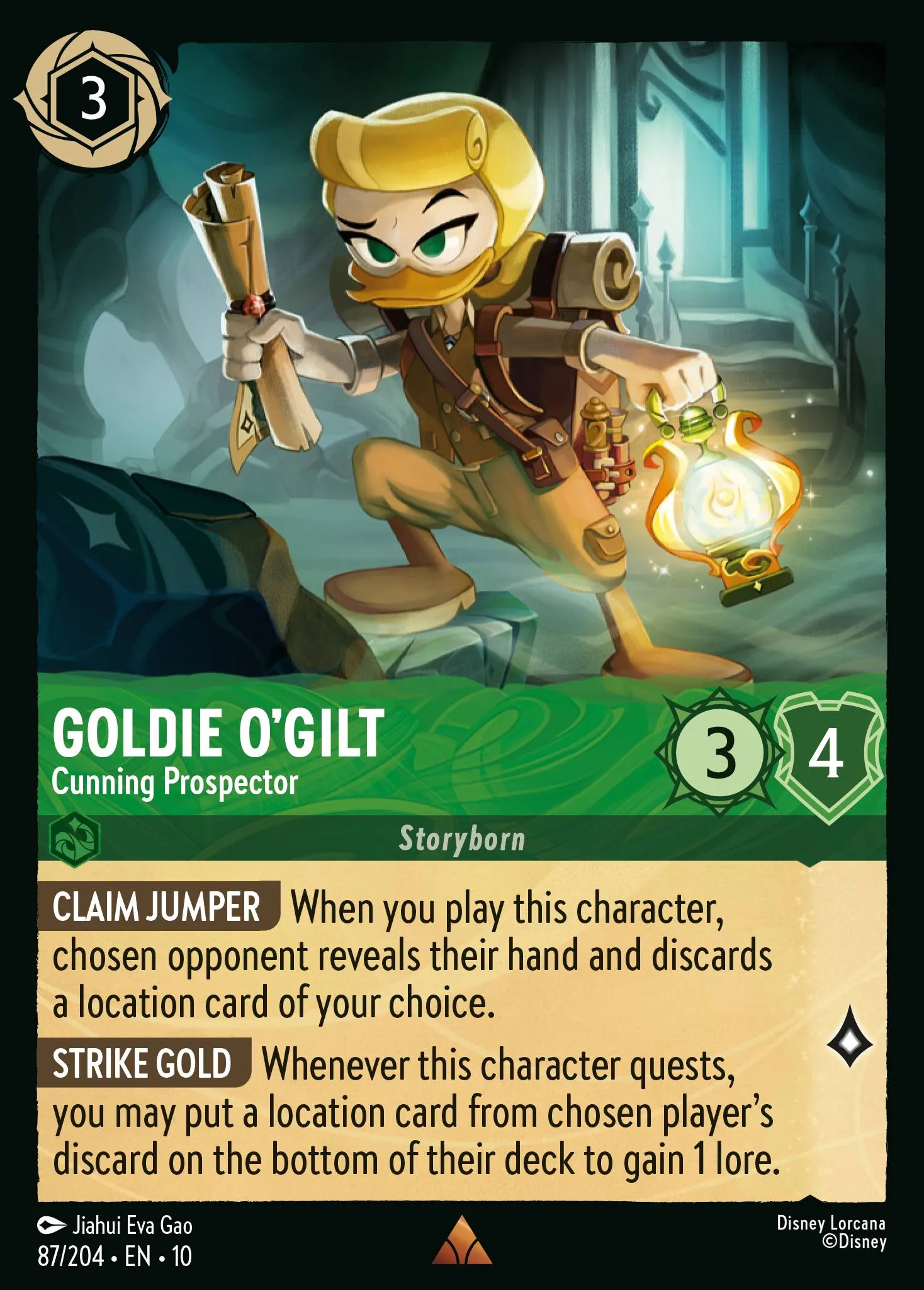 Goldie O'Gilt - Cunning Prospector · Whispers in the Well 87/224
