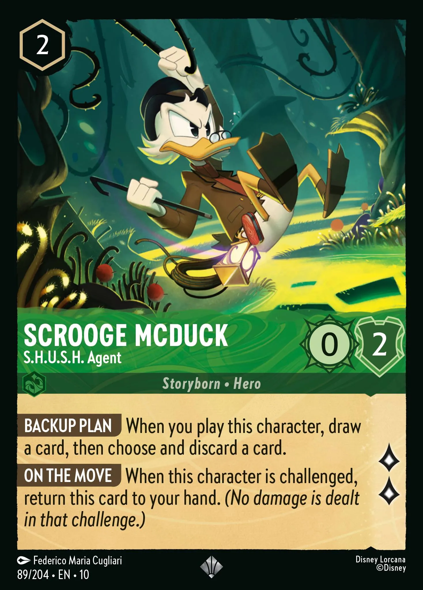 Scrooge McDuck - S.H.U.S.H. Agent · Whispers in the Well 89/224