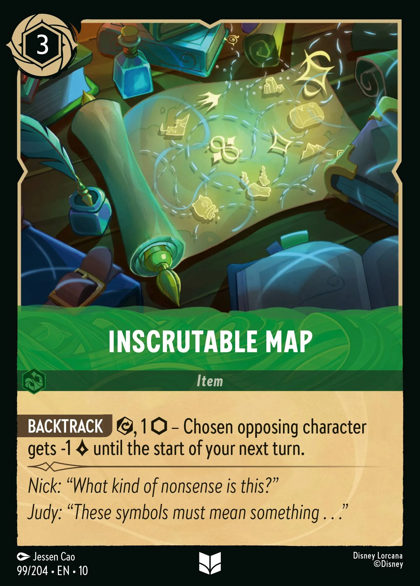 Inscrutable Map · Whispers in the Well 99/224