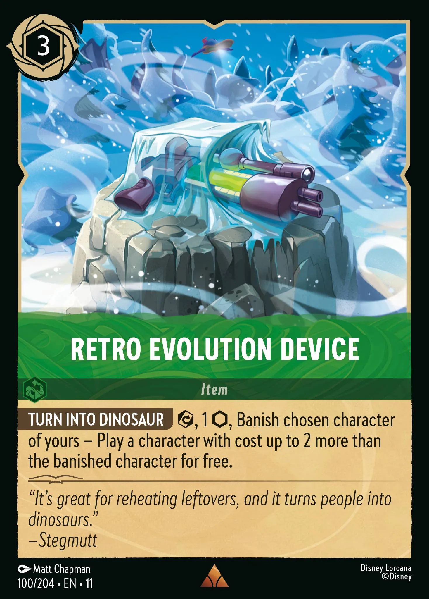 Retro Evolution Device · Winterspell 100/224