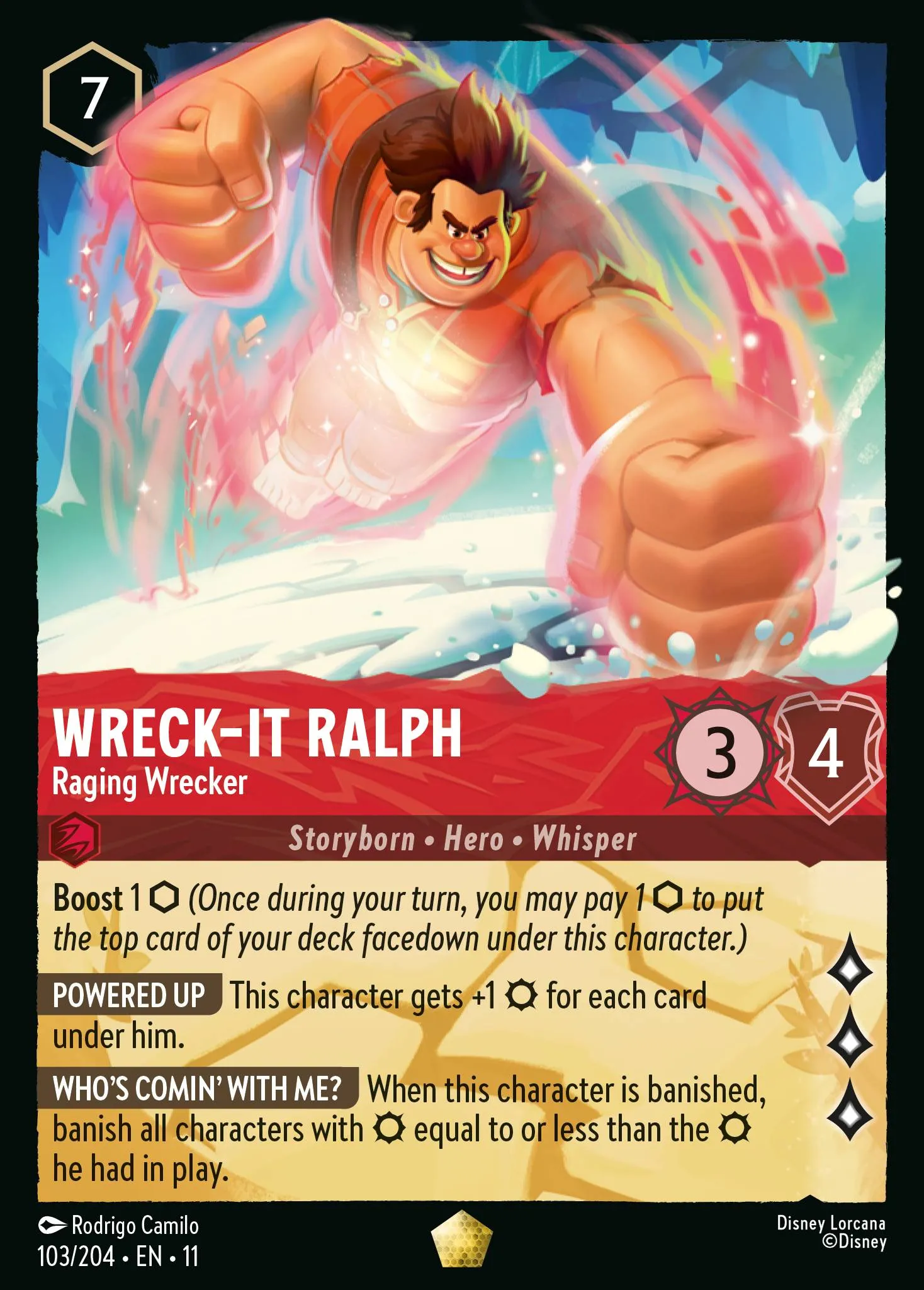 Wreck-it Ralph - Raging Wrecker · Winterspell 103/224