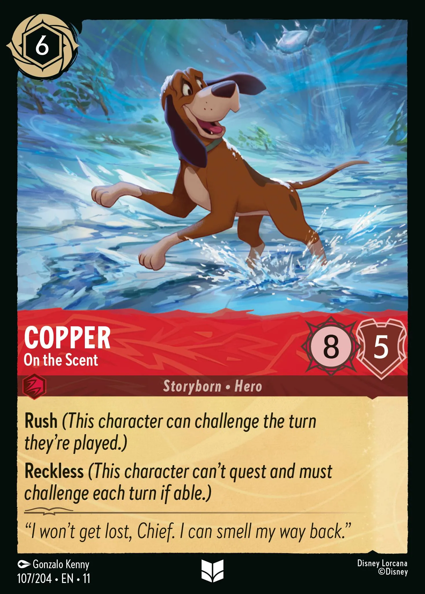 Copper - On the Scent · Winterspell 107/224
