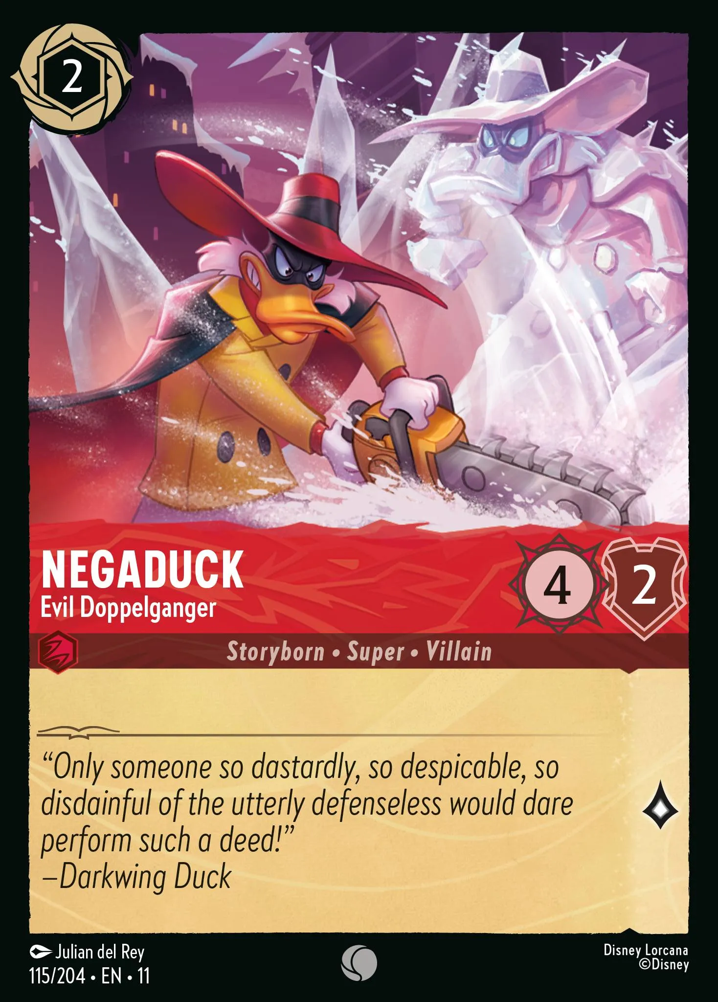 Negaduck - Evil Doppelganger · Winterspell 115/224