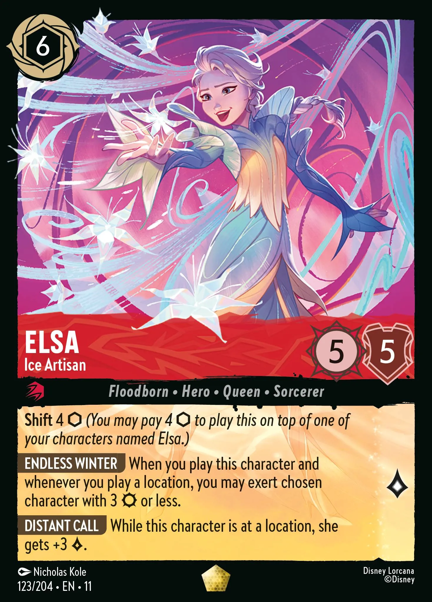 Elsa - Ice Artisan · Winterspell 123/224