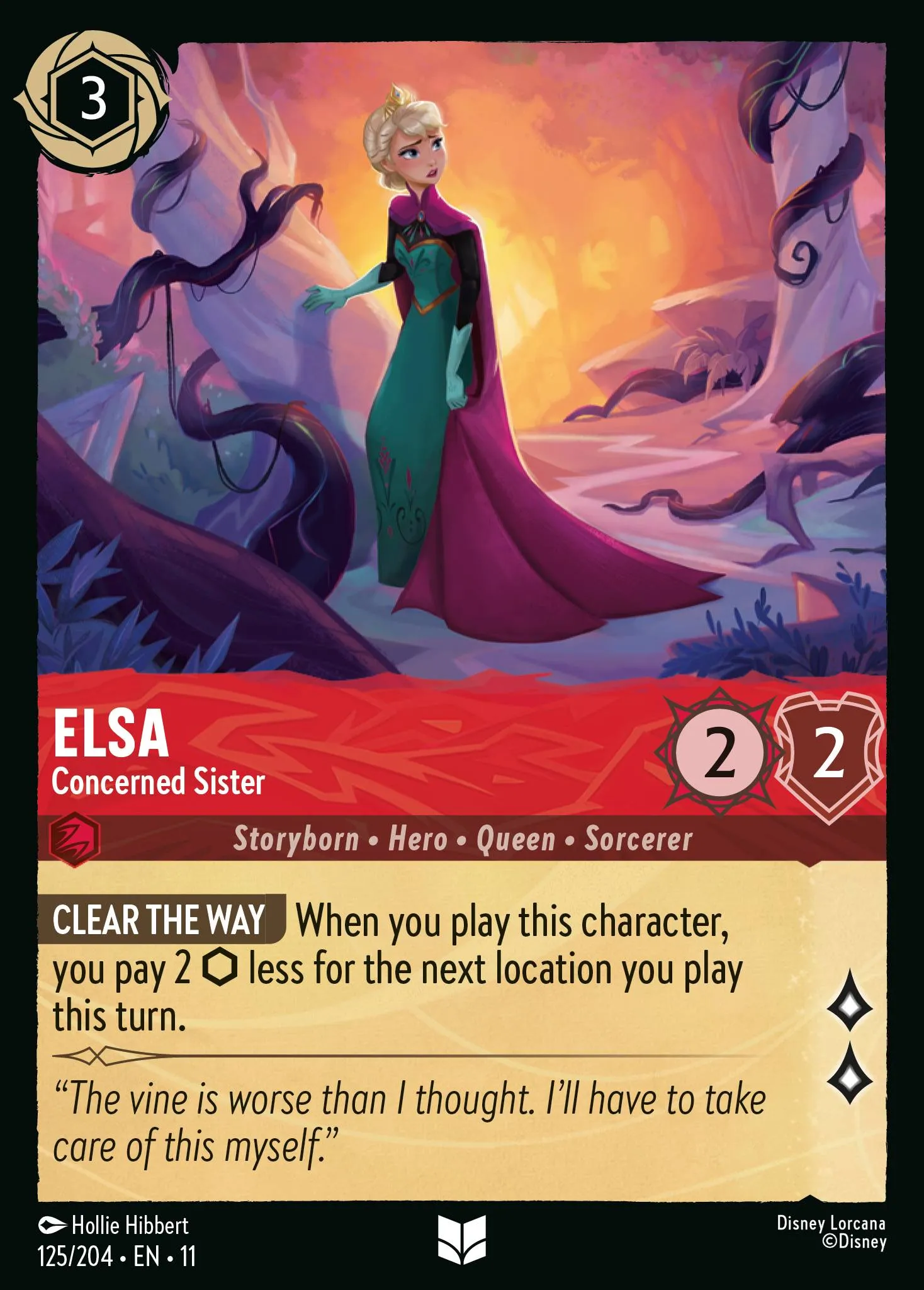Elsa - Concerned Sister · Winterspell 125/224