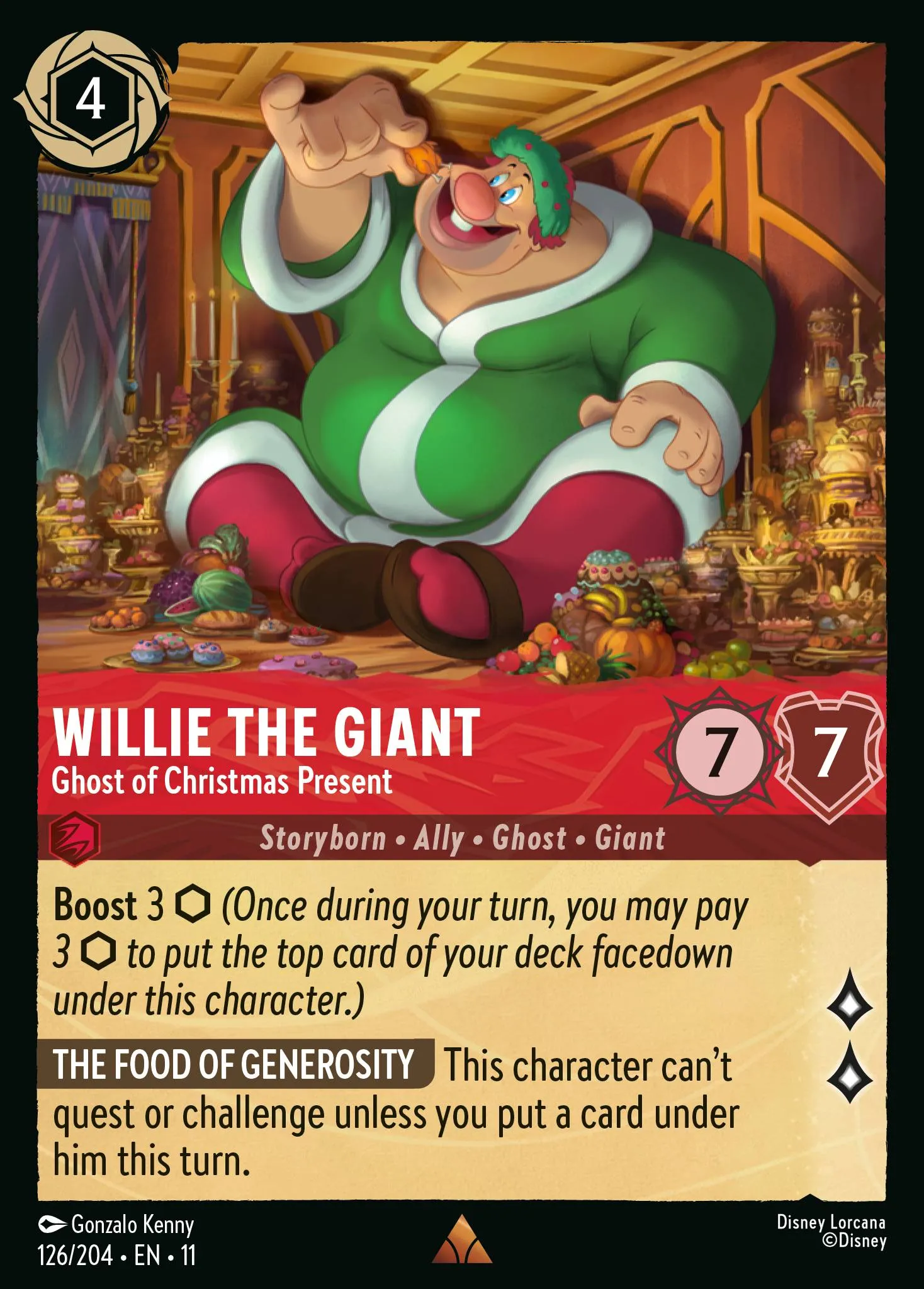 Willie the Giant - Ghost of Christmas Present · Winterspell 126/224