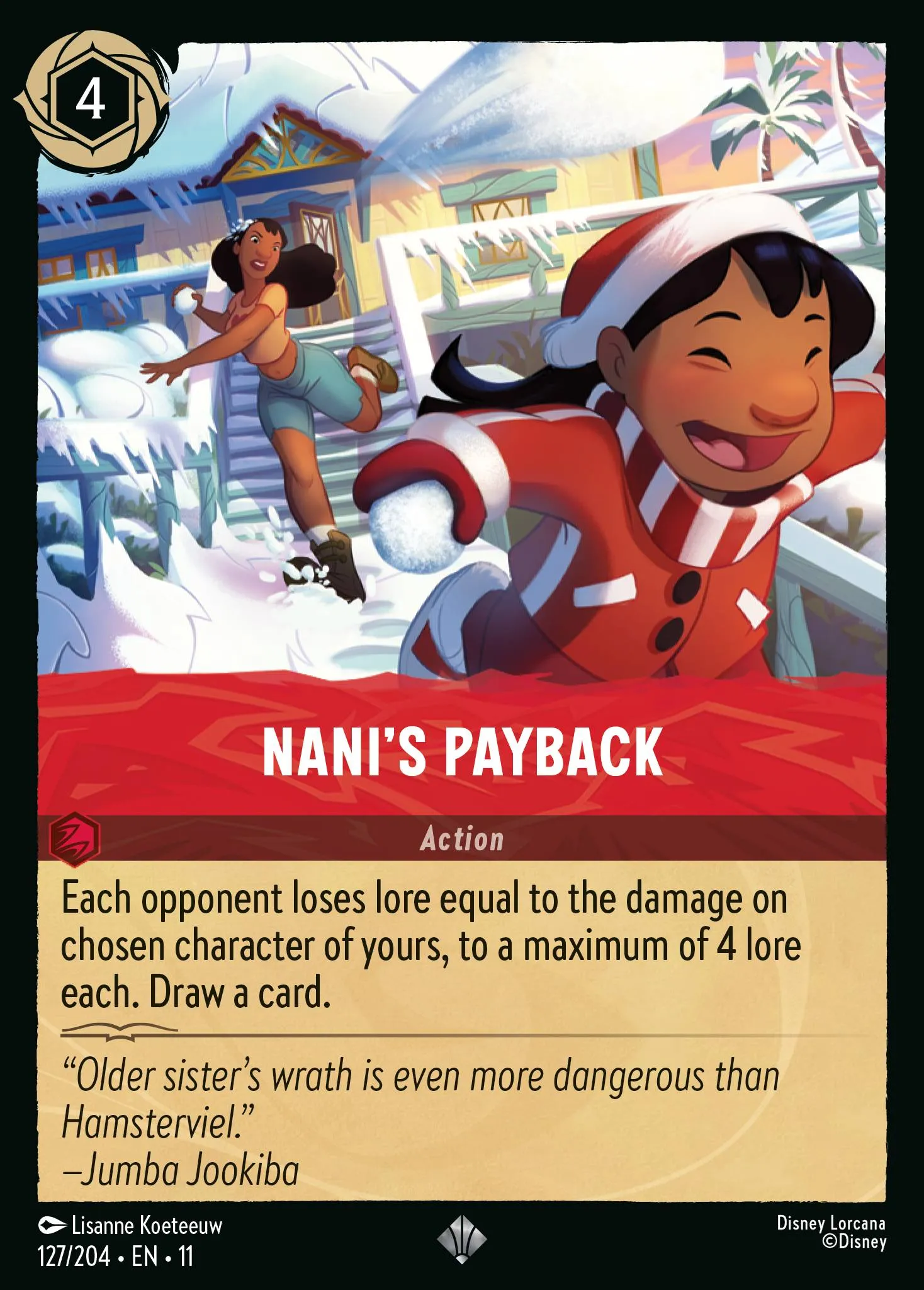 Nani's Payback · Winterspell 127/224