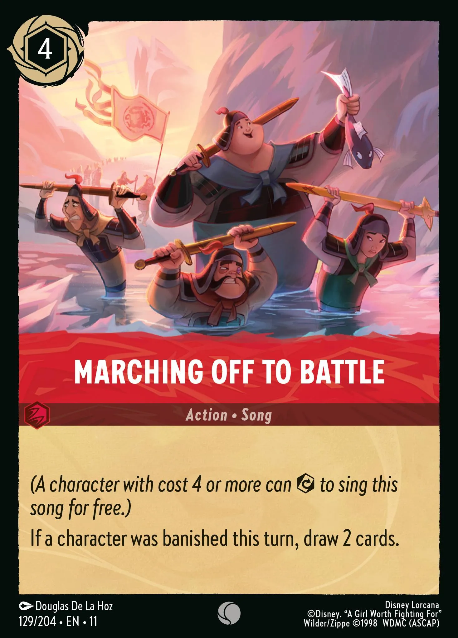 Marching Off to Battle · Winterspell 129/224