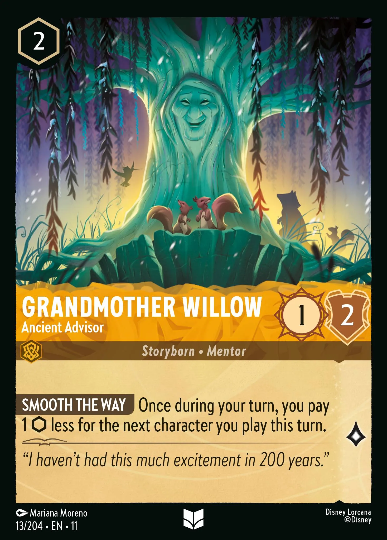 Grandmother Willow - Ancient Advisor · Winterspell 13/224