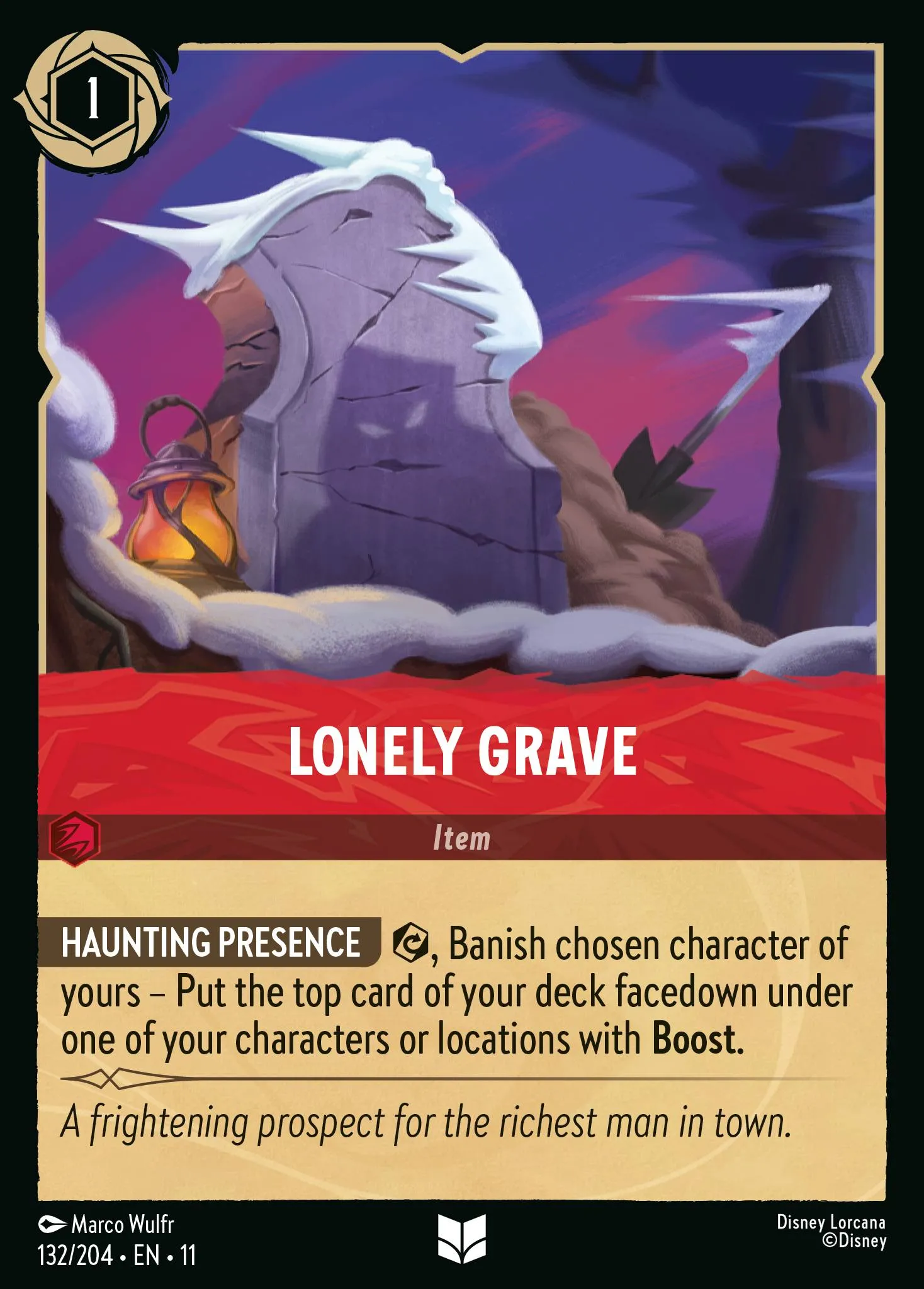 Lonely Grave · Winterspell 132/224