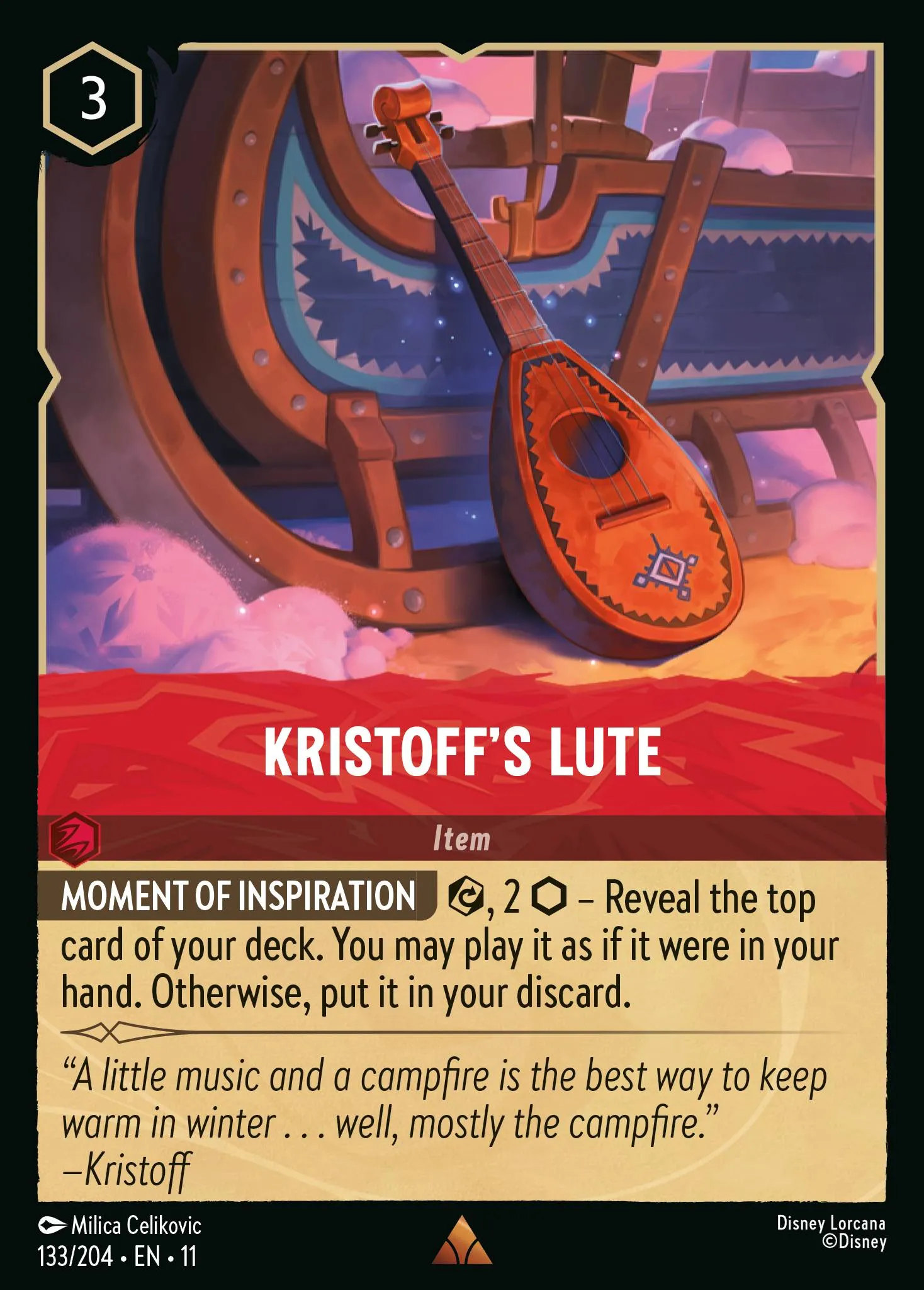 Kristoff's Lute · Winterspell 133/224