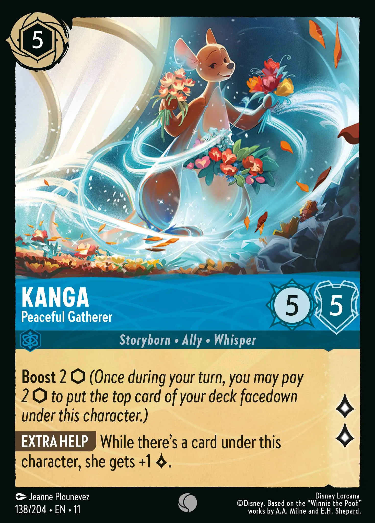Kanga - Peaceful Gatherer · Winterspell 138/224