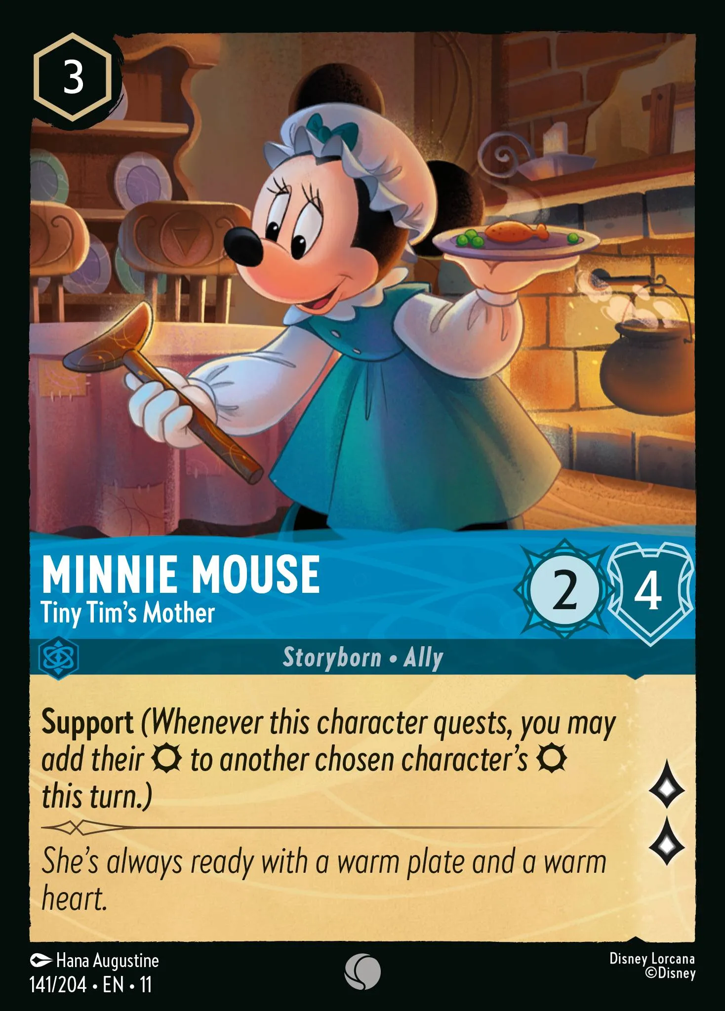 Minnie Mouse - Tiny Tim's Mother · Winterspell 141/224