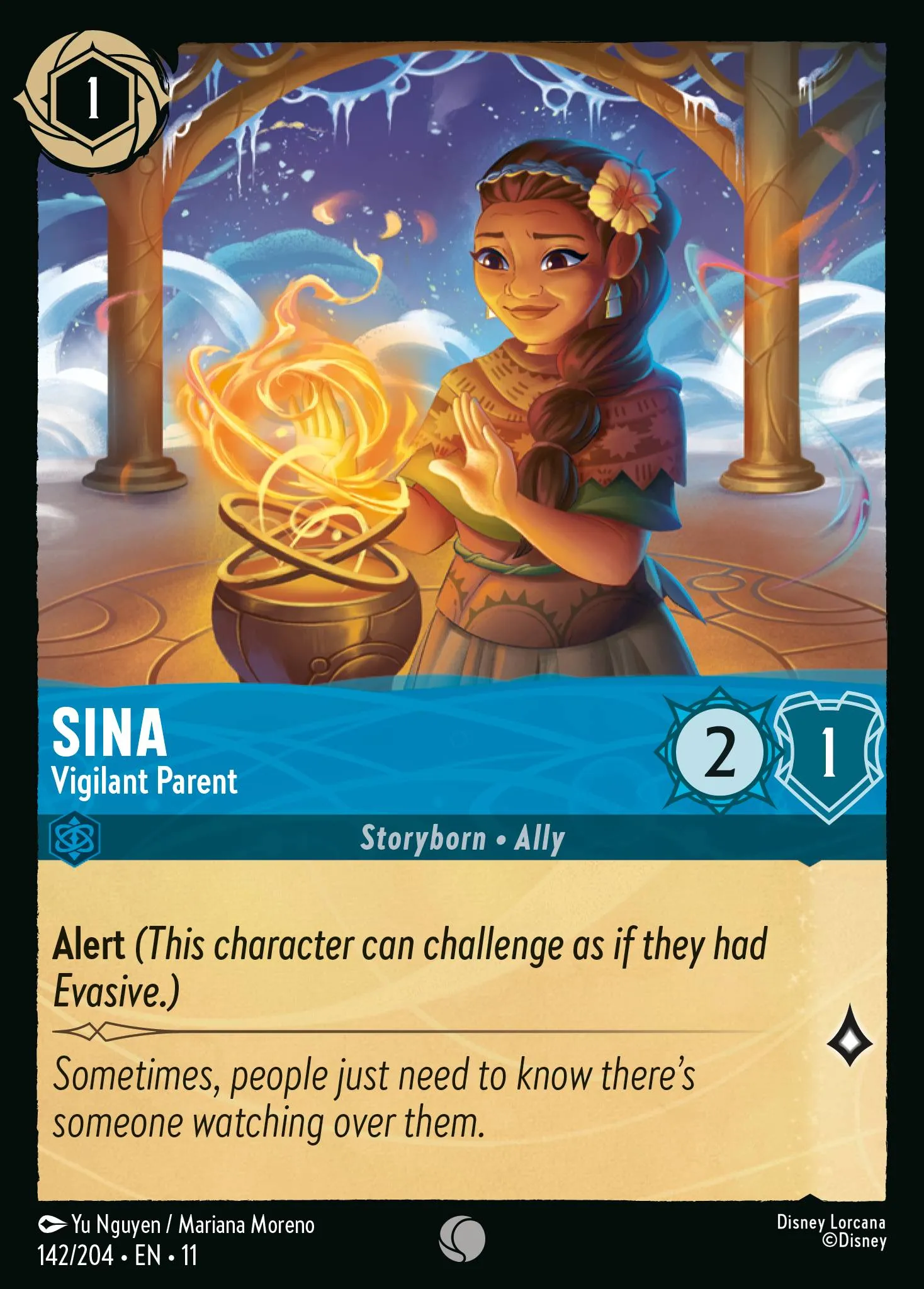 Sina - Vigilant Parent · Winterspell 142/224