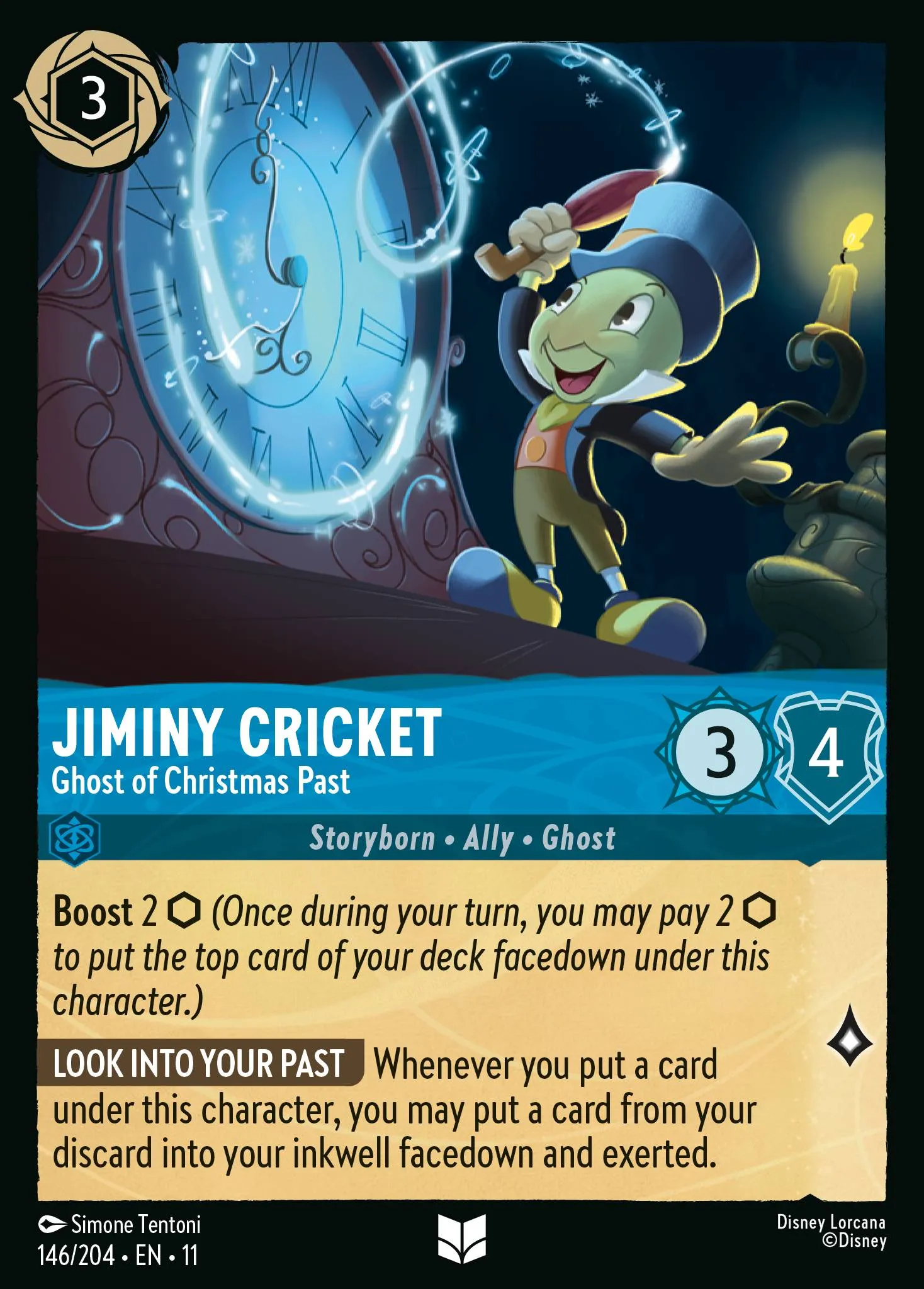 Jiminy Cricket - Ghost of Christmas Past · Winterspell 146/224