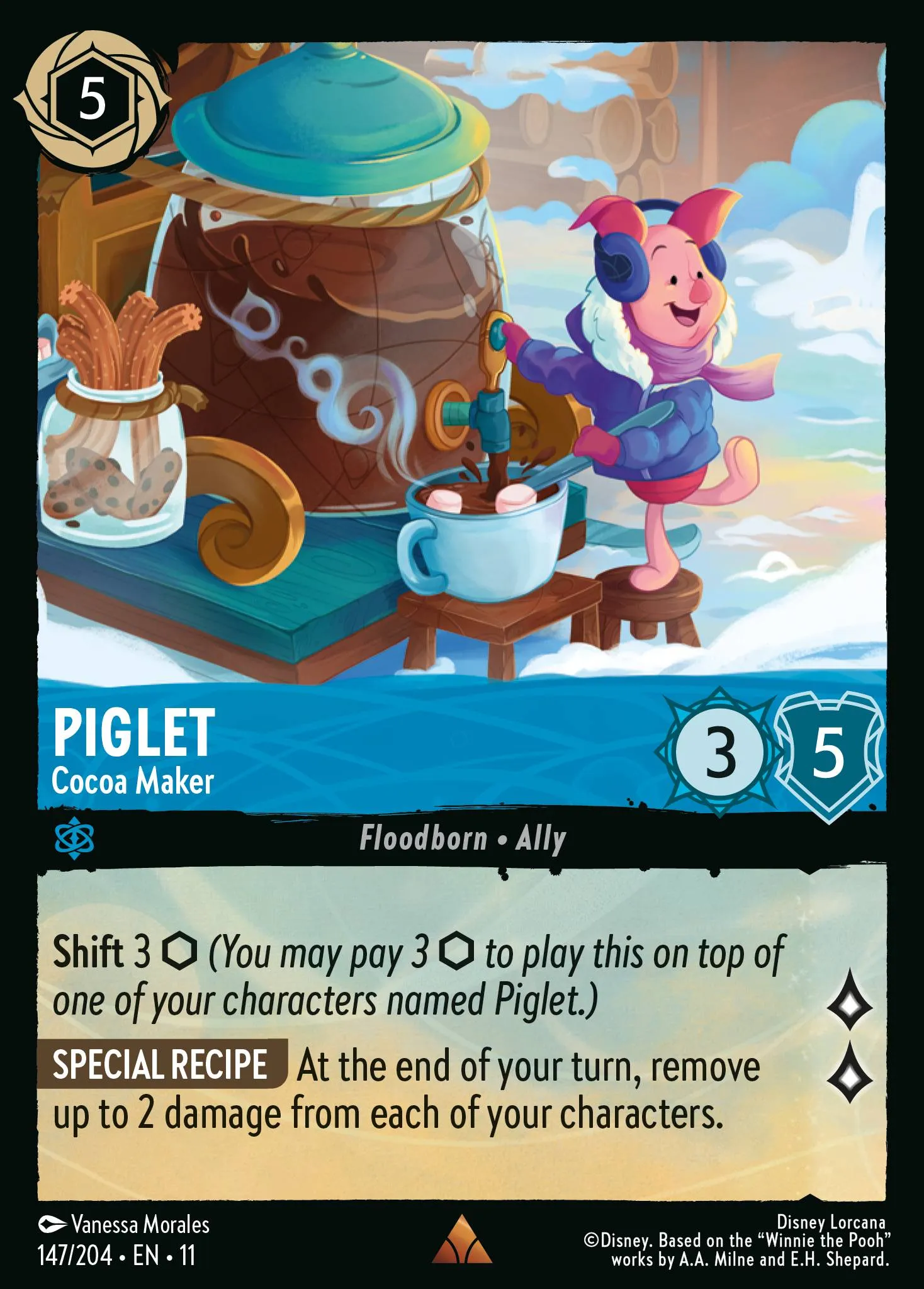 Piglet - Cocoa Maker · Winterspell 147/224