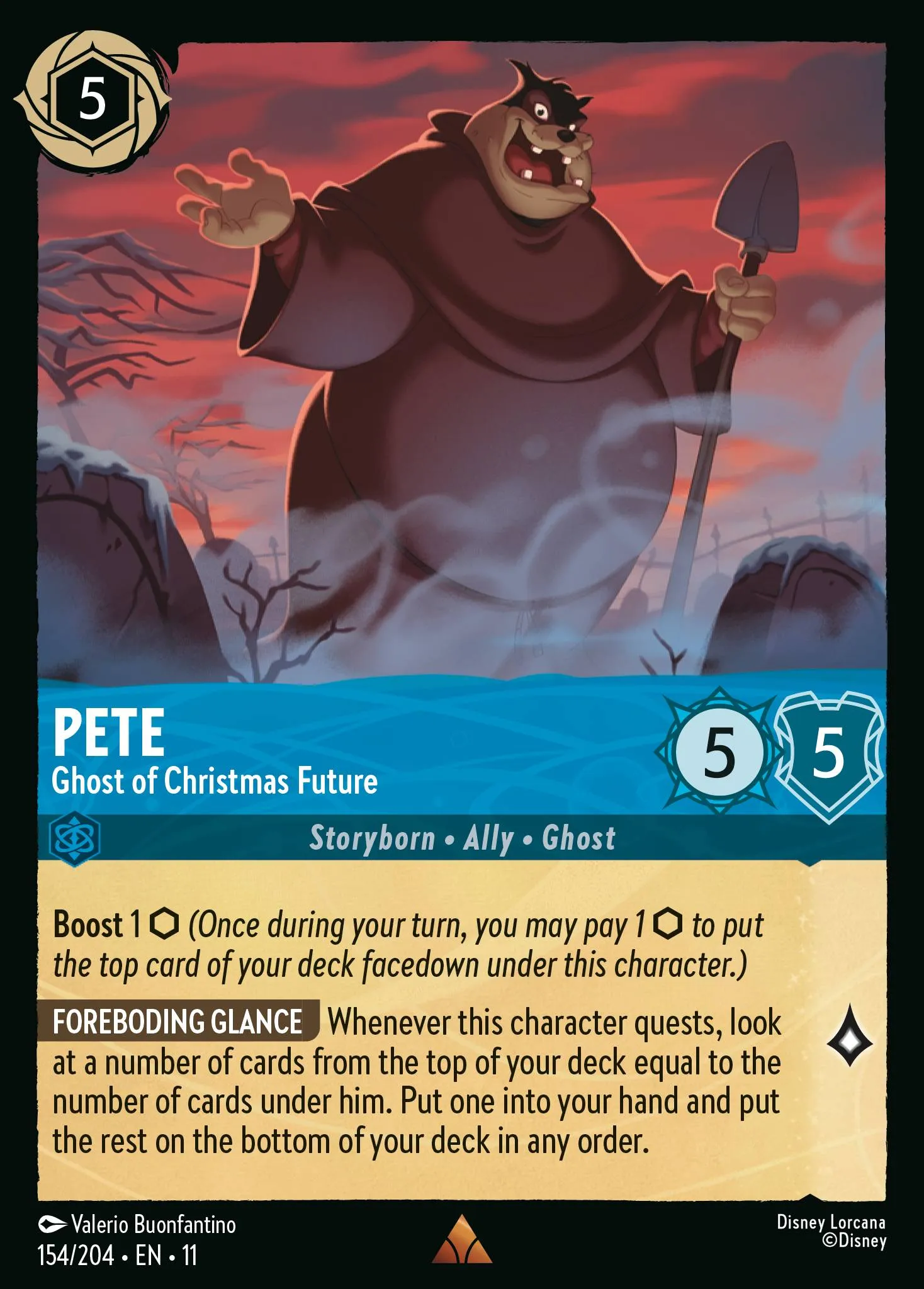 Pete - Ghost of Christmas Future · Winterspell 154/224