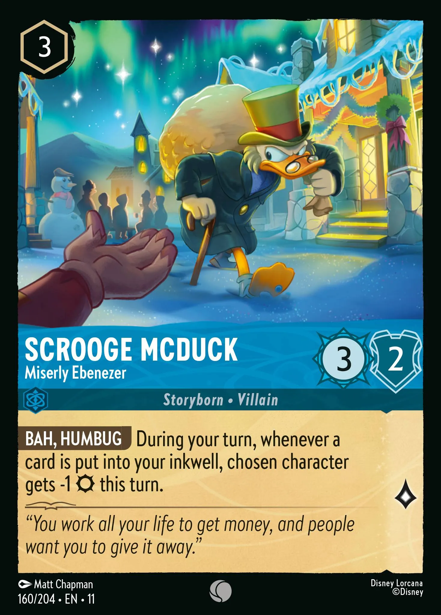 Scrooge McDuck - Miserly Ebenezer · Winterspell 160/224