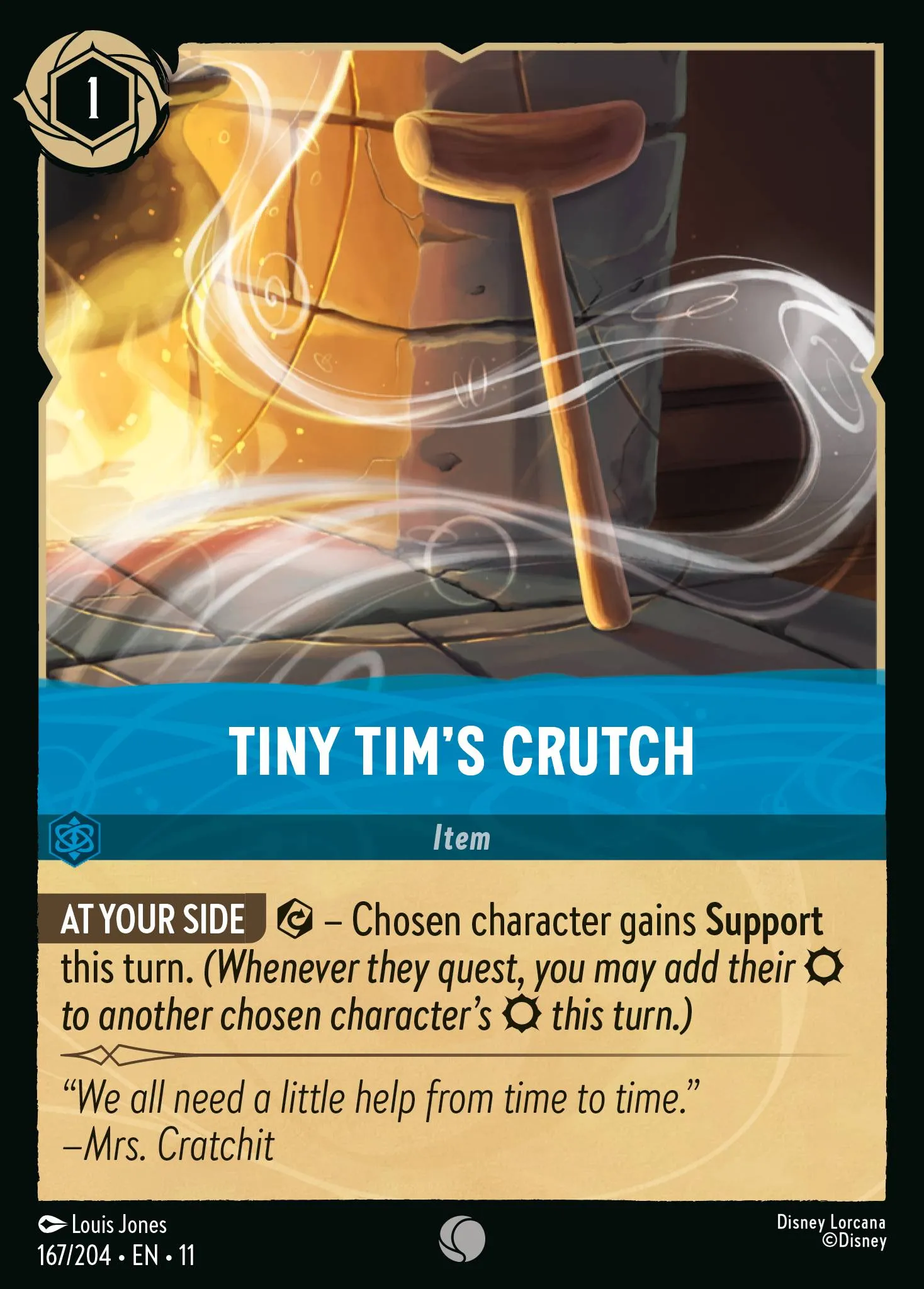 Tiny Tim's Crutch · Winterspell 167/224
