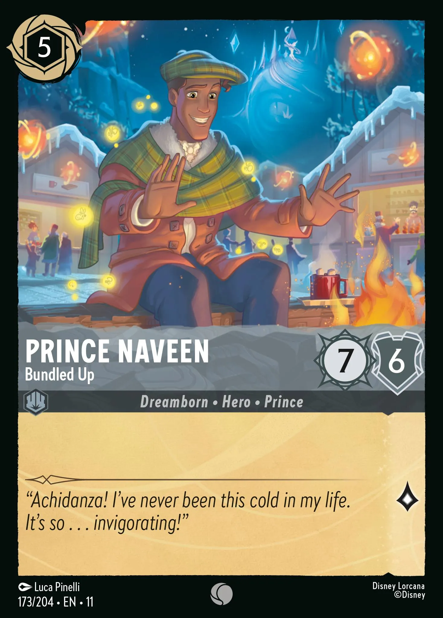 Prince Naveen - Bundled Up · Winterspell 173/224
