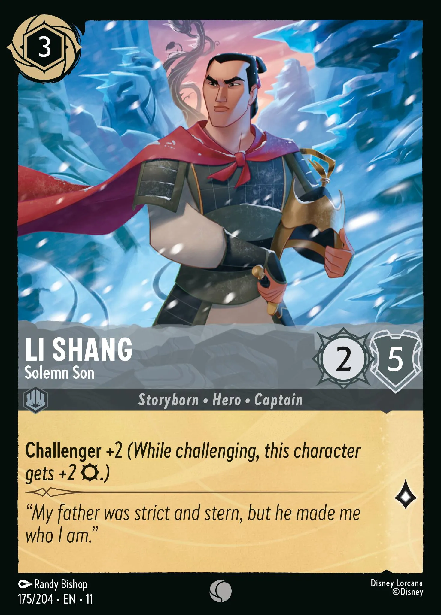 Li Shang - Solemn Son · Winterspell 175/224