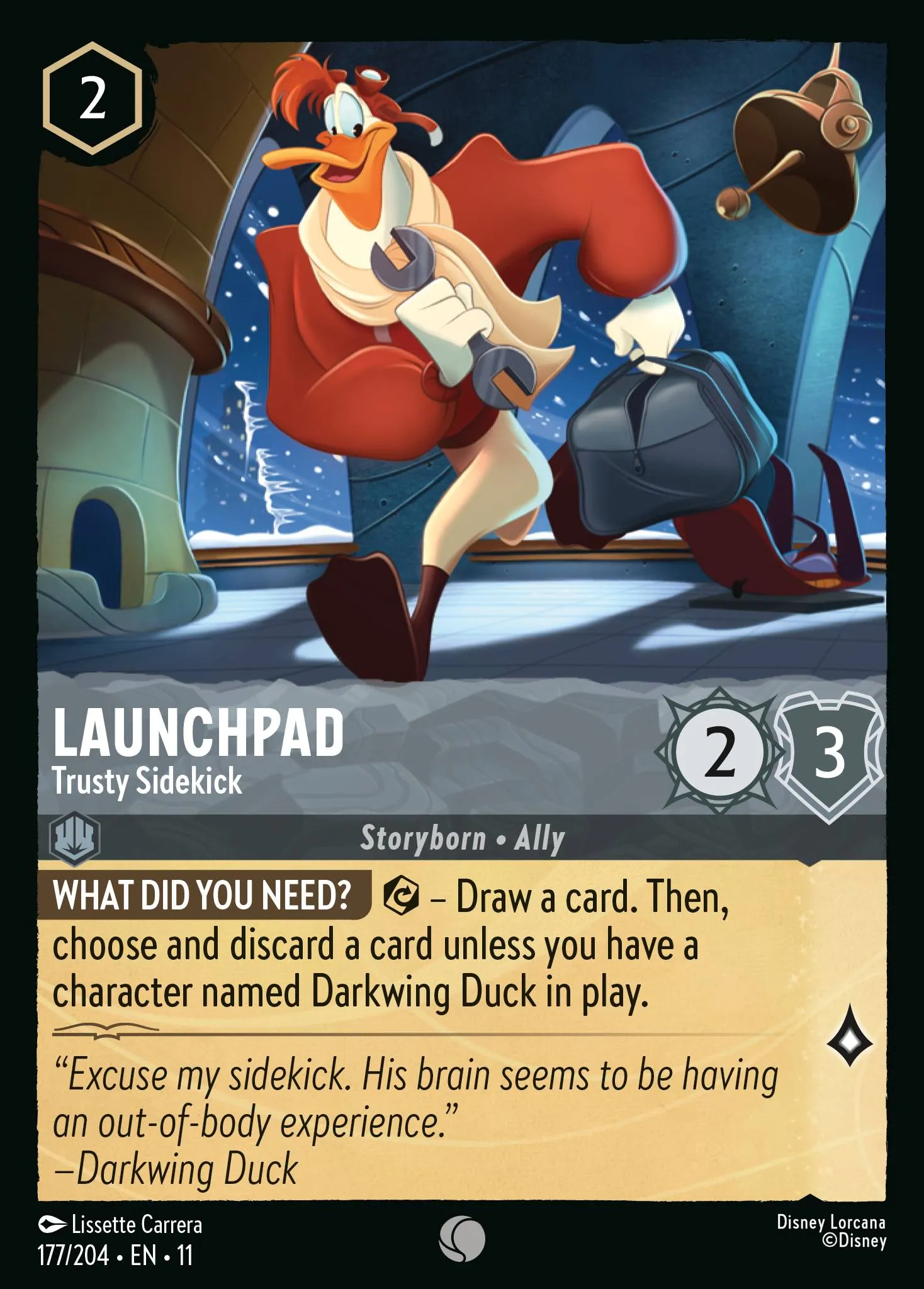 Launchpad - Trusty Sidekick · Winterspell 177/224