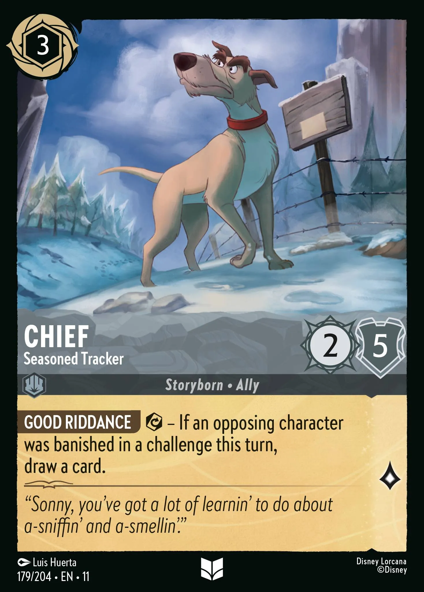 Chief - Seasoned Tracker · Winterspell 179/224