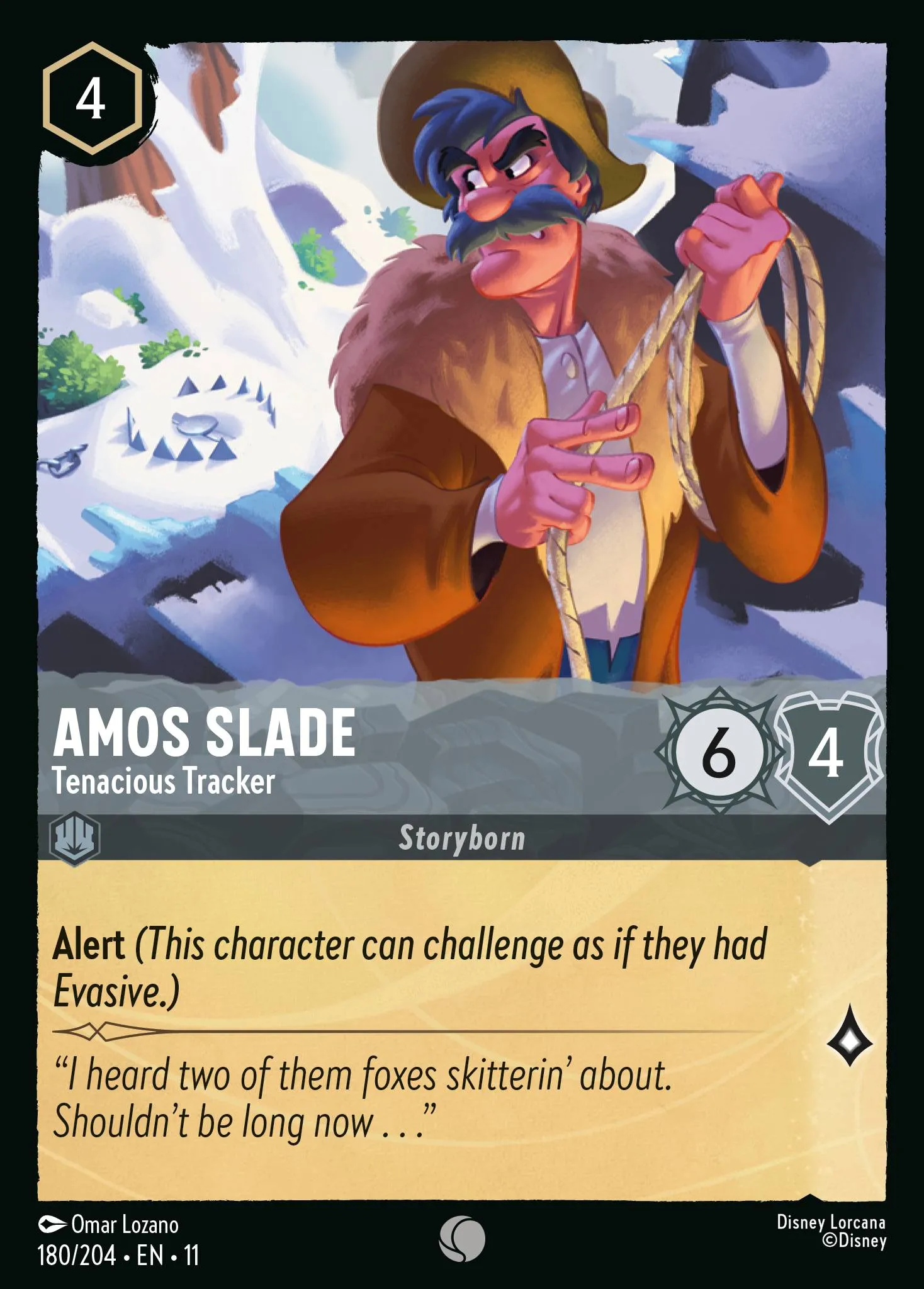 Amos Slade - Tenacious Tracker · Winterspell 180/224