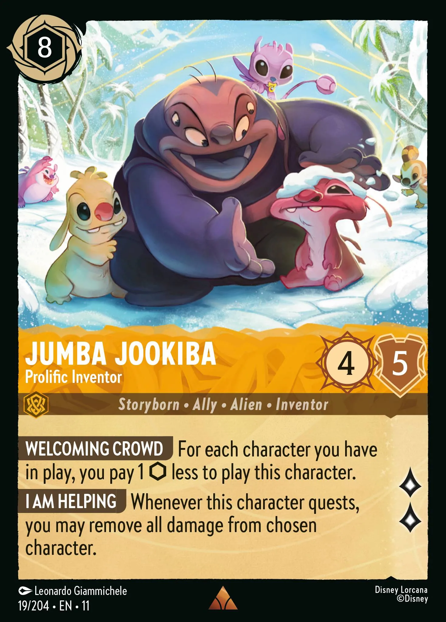 Jumba Jookiba - Prolific Inventor · Winterspell 19/224
