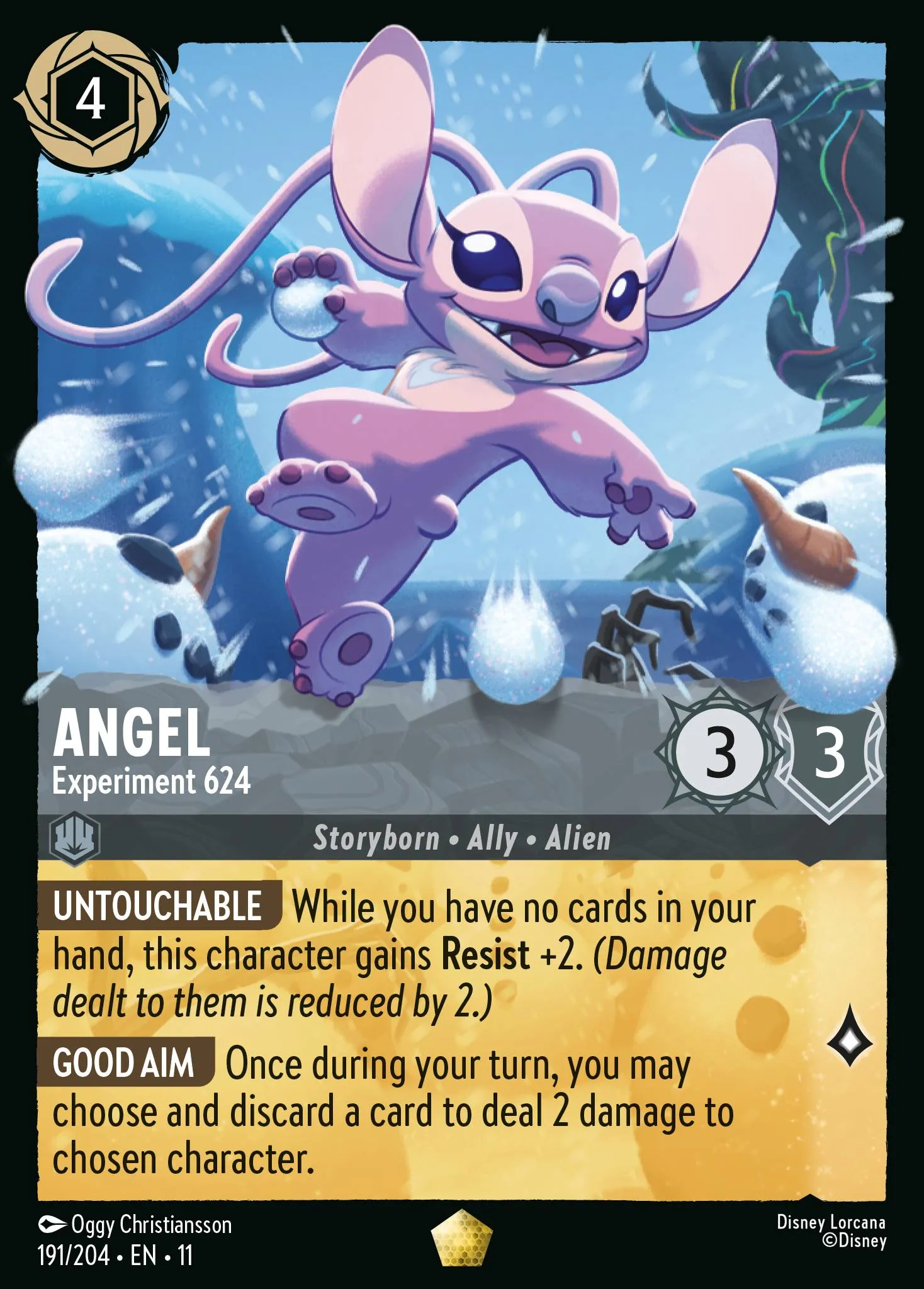 Angel - Experiment 624 · Winterspell 191/224