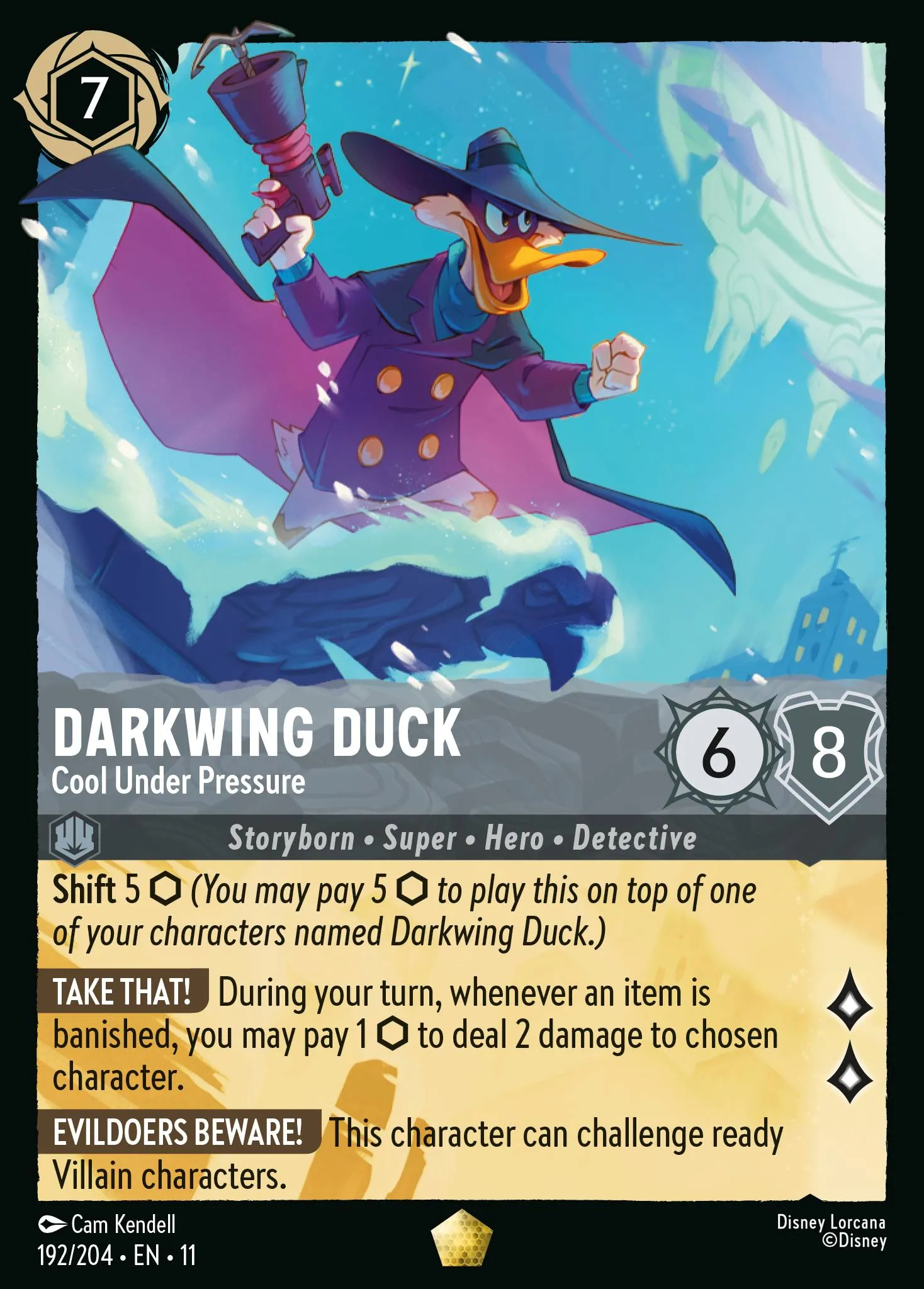 Darkwing Duck - Cool Under Pressure · Winterspell 192/224