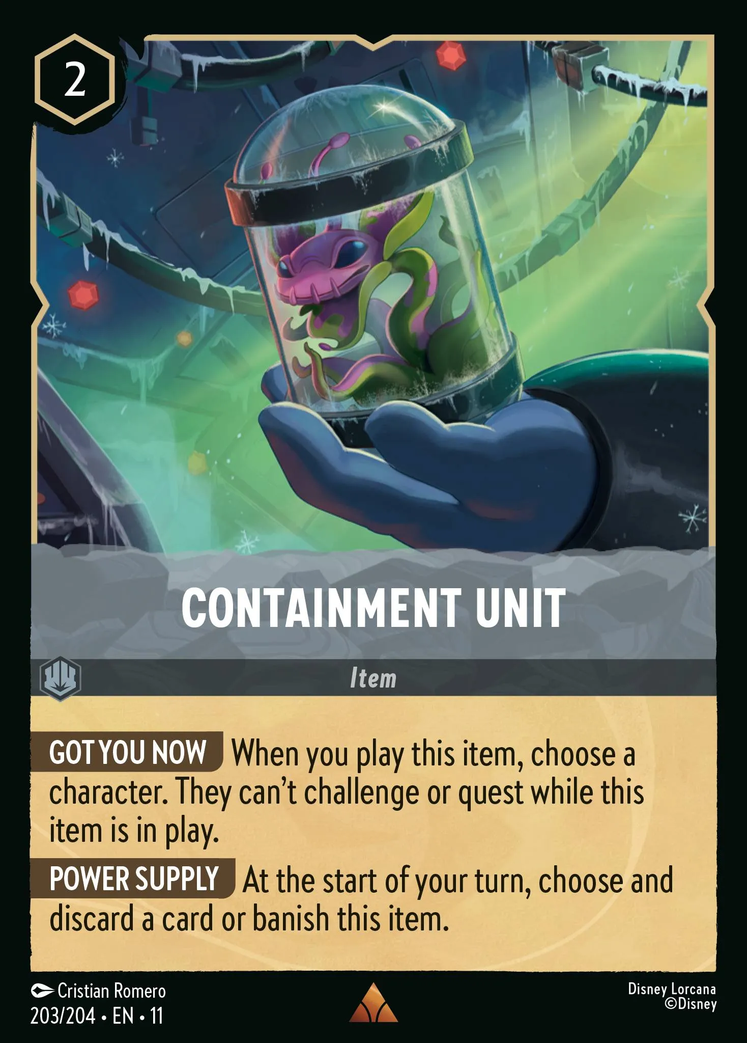Containment Unit · Winterspell 203/224