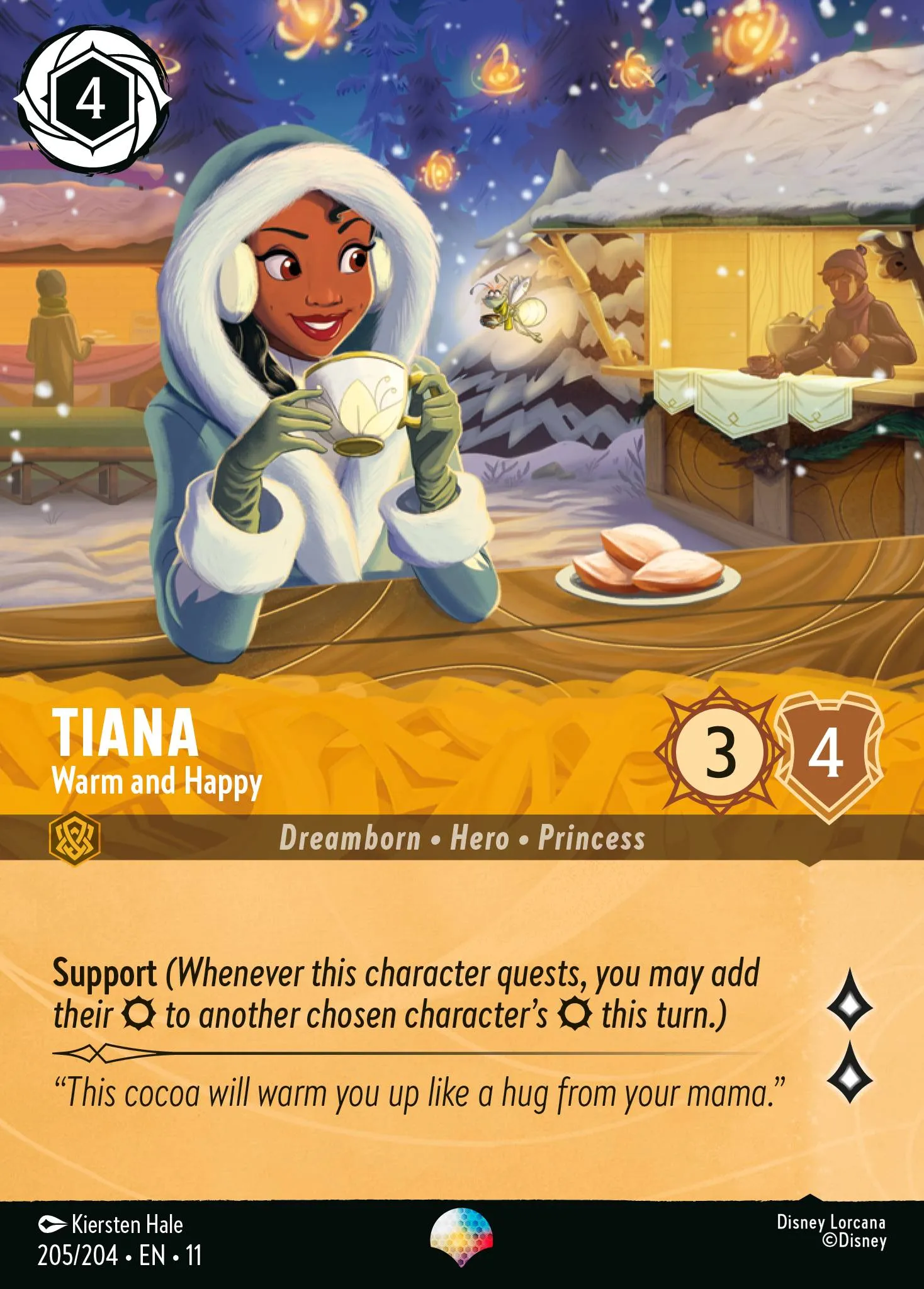 Tiana - Warm and Happy · Winterspell 205/224