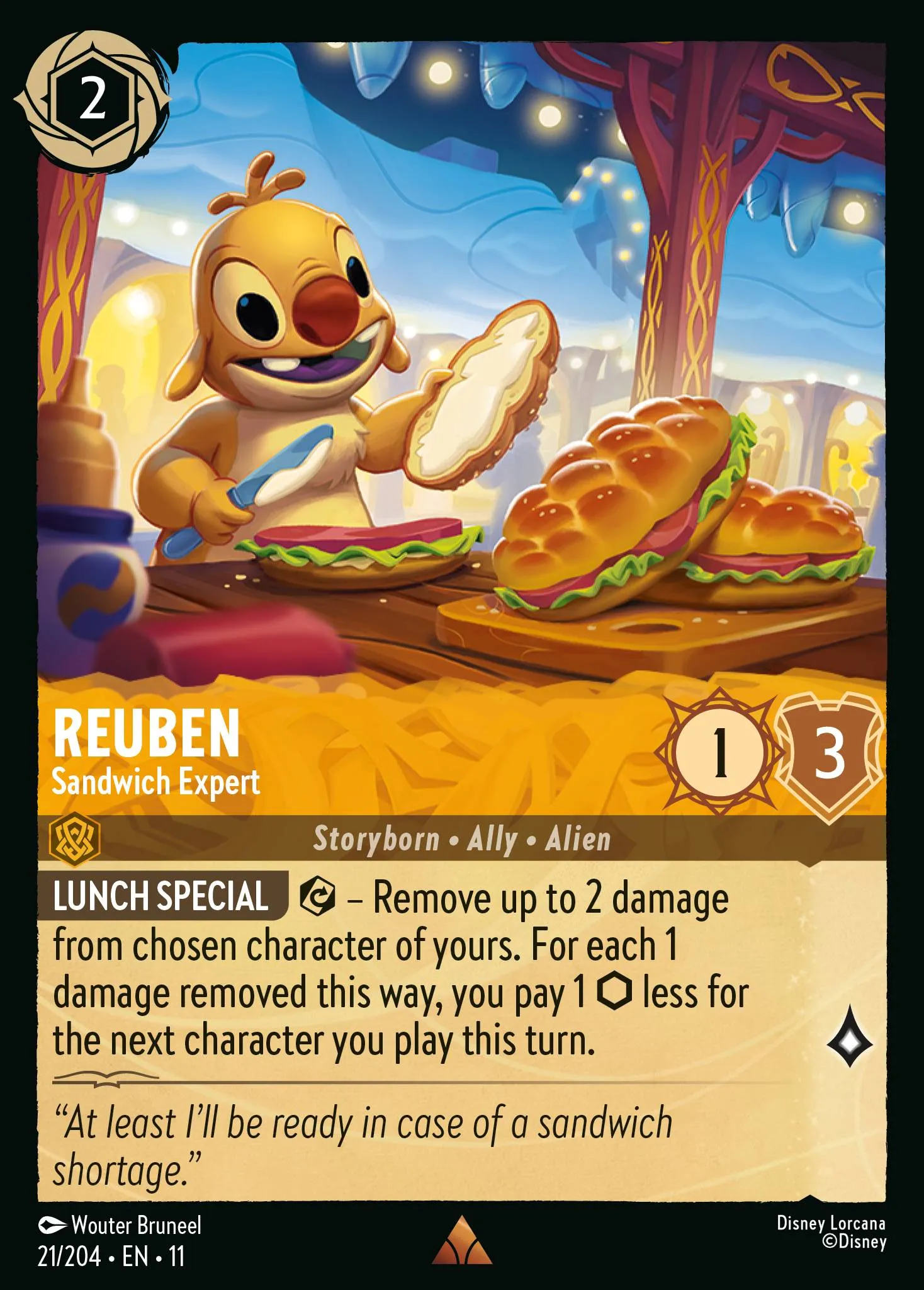 Reuben - Sandwich Expert · Winterspell 21/224