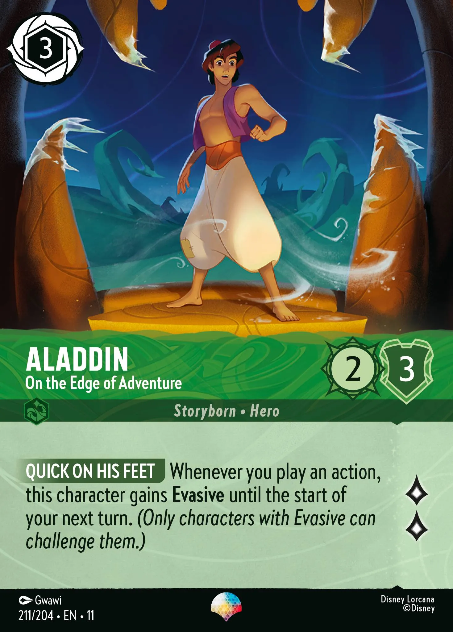 Aladdin - On the Edge of Adventure · Winterspell 211/224