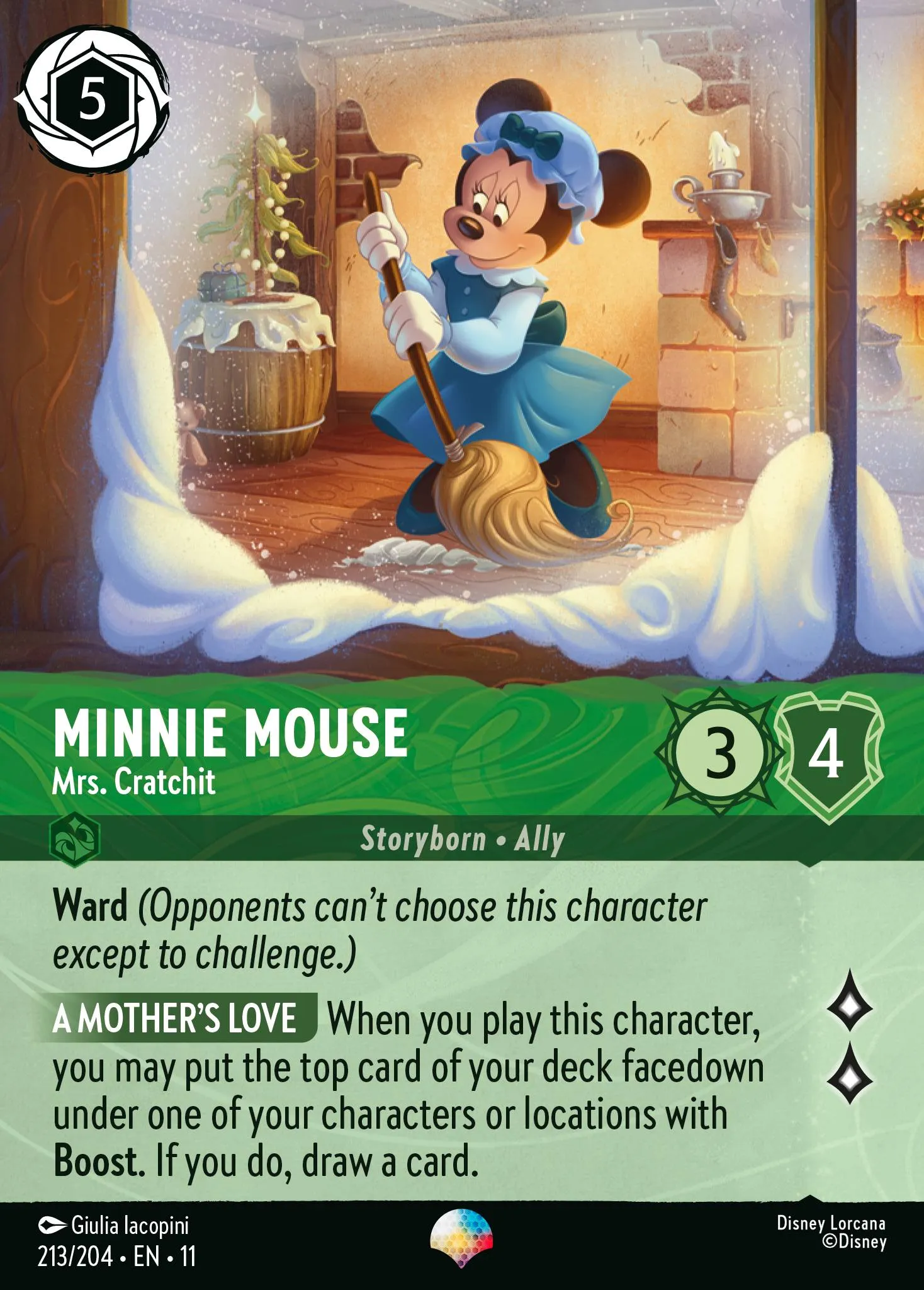 Minnie Mouse - Mrs. Cratchit · Winterspell 213/224