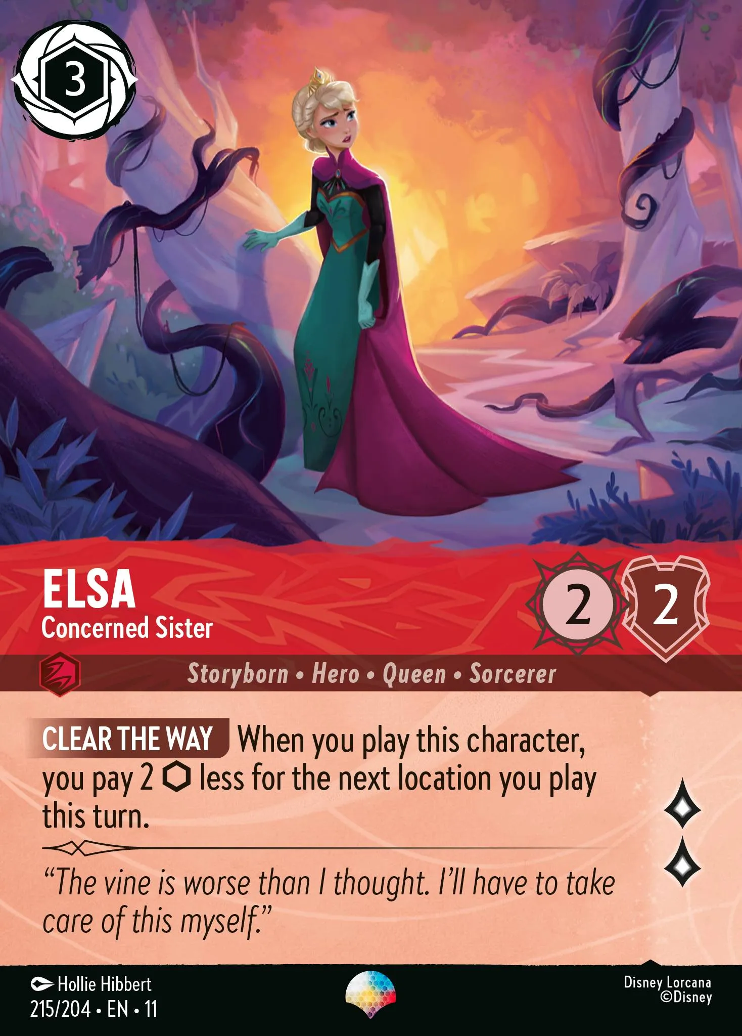 Elsa - Concerned Sister · Winterspell 215/224