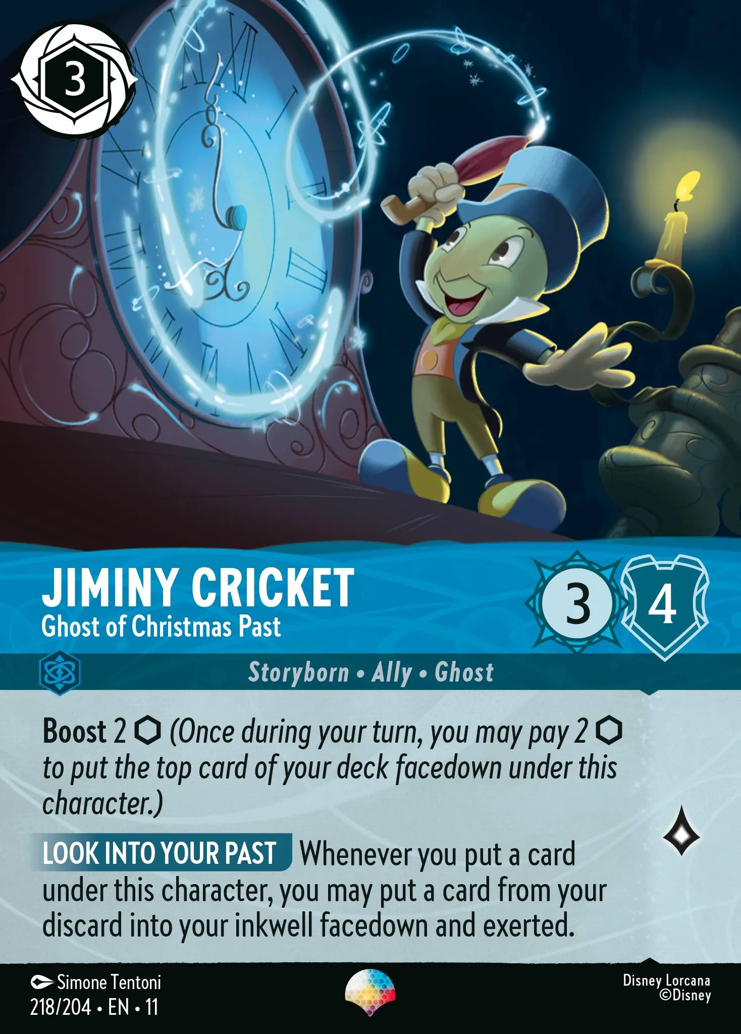 Jiminy Cricket - Ghost of Christmas Past · Winterspell 218/224