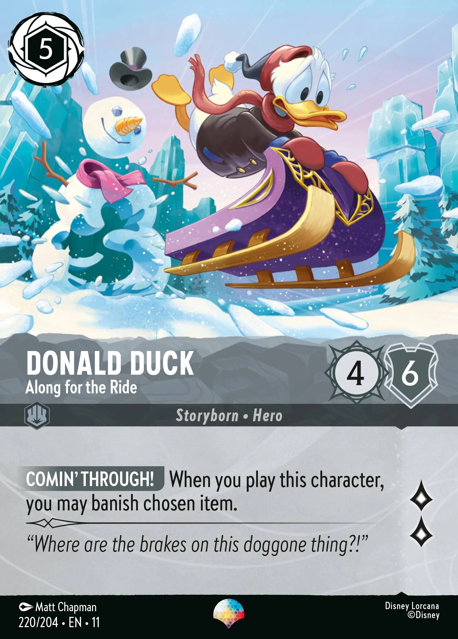 Donald Duck - Along for the Ride · Winterspell 220/224