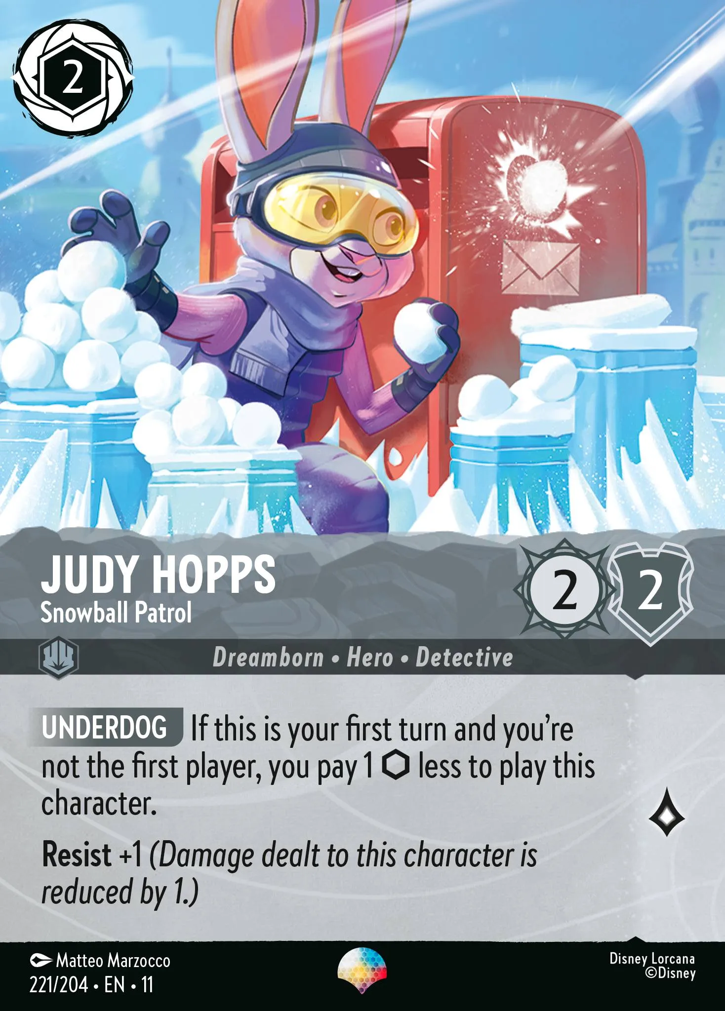 Judy Hopps - Snowball Patrol · Winterspell 221/224
