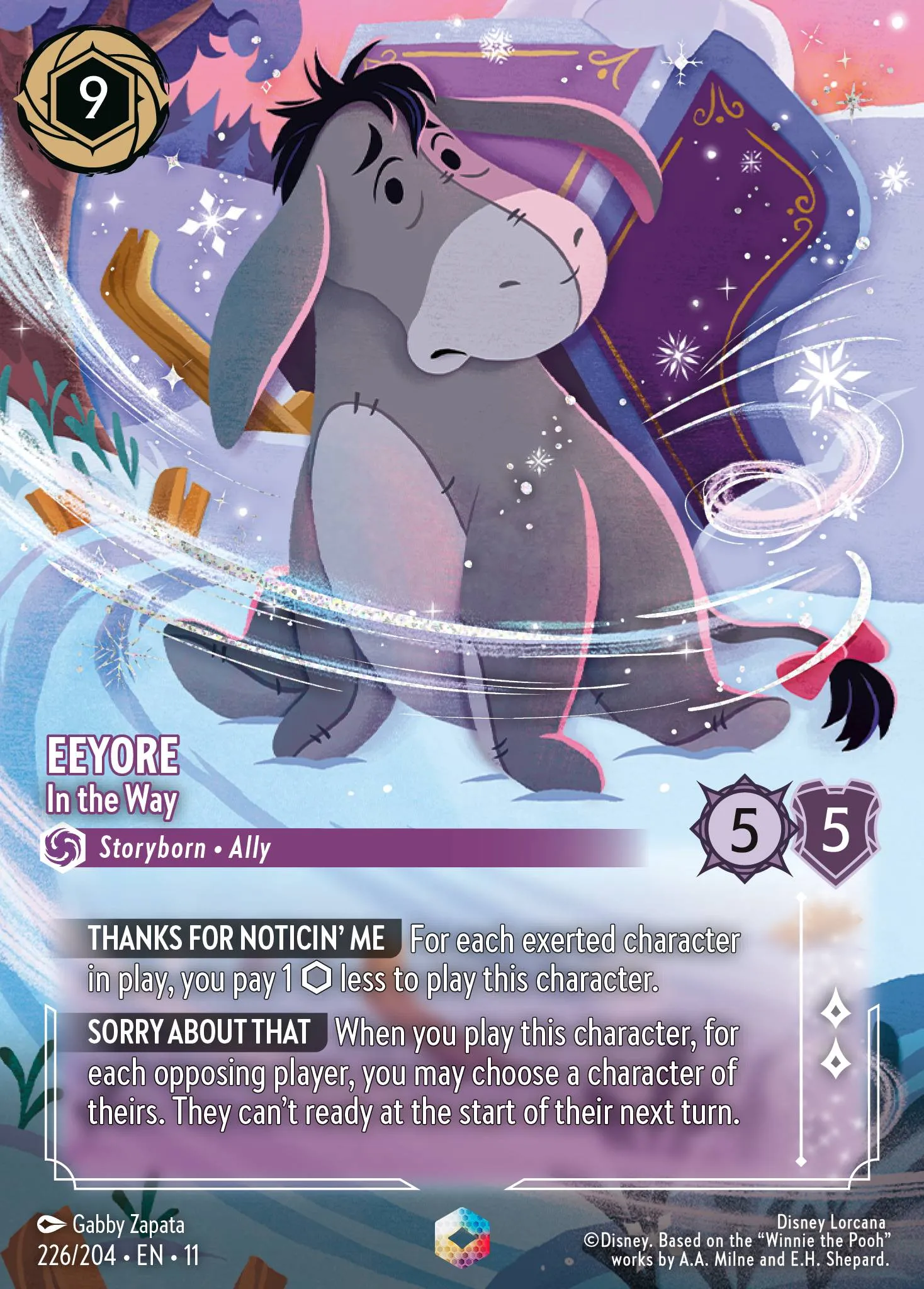 Eeyore - In the Way · Winterspell 226/224