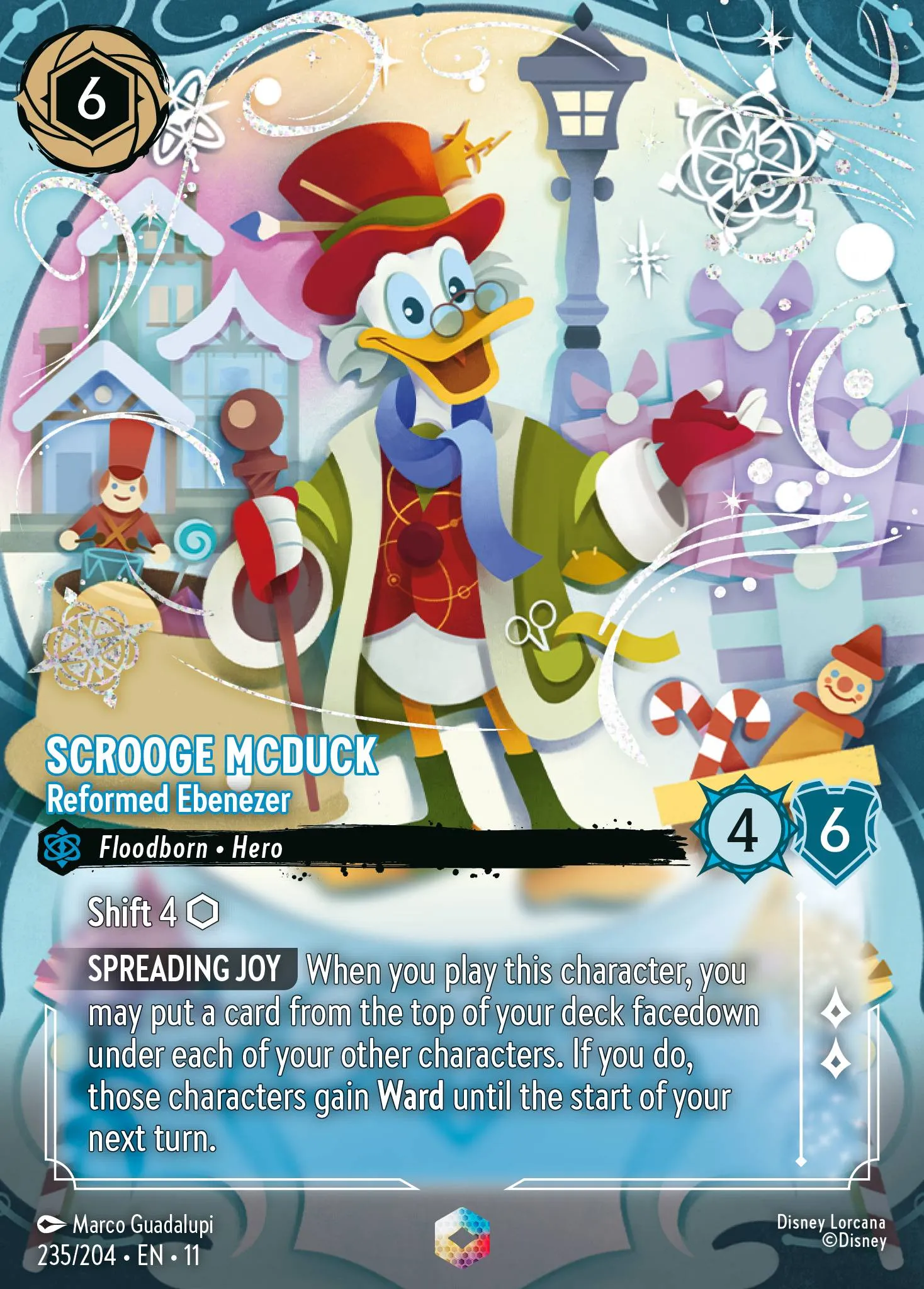 Scrooge McDuck - Reformed Ebenezer · Winterspell 235/224