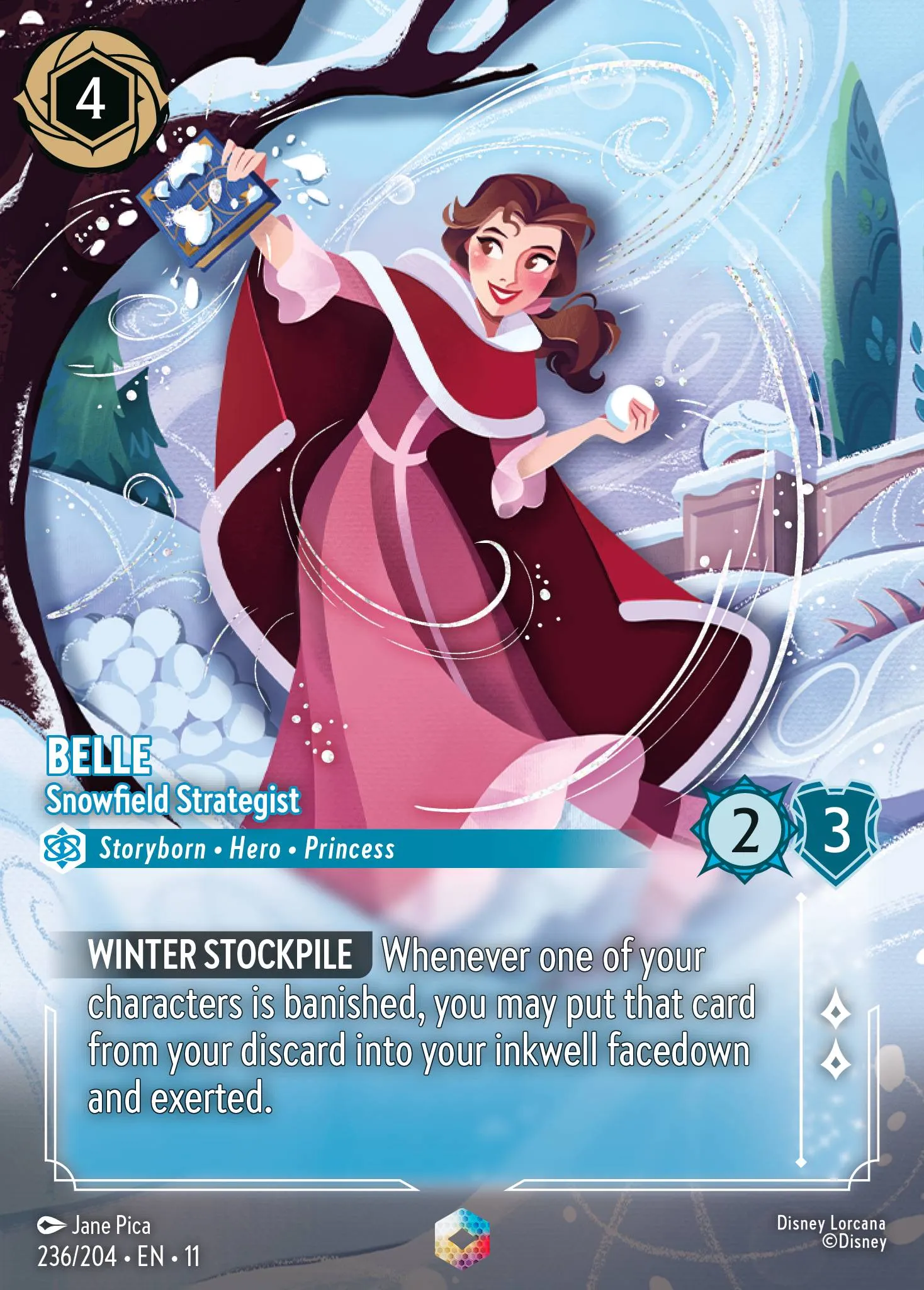 Belle - Snowfield Strategist · Winterspell 236/224
