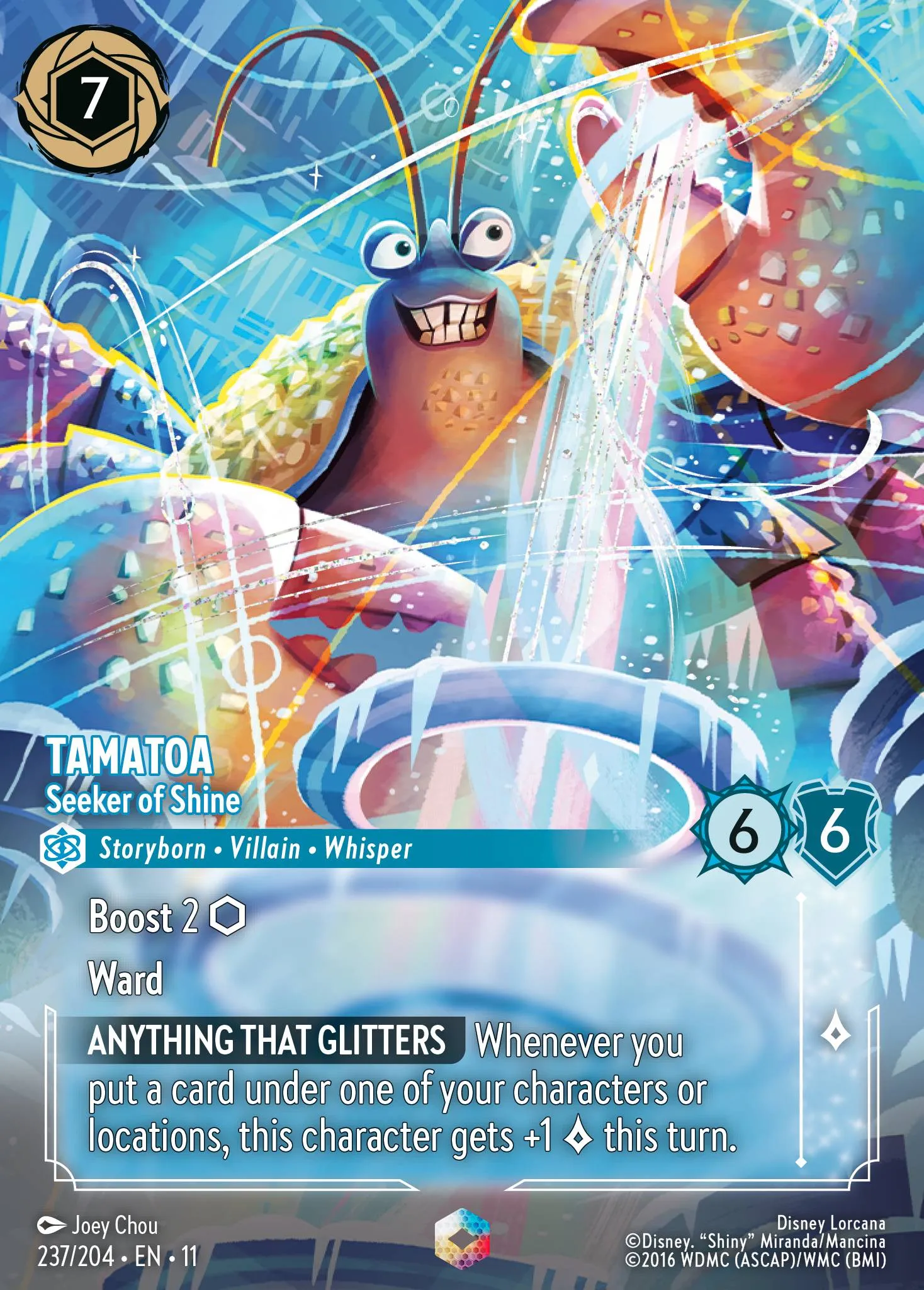 Tamatoa - Seeker of Shine · Winterspell 237/224
