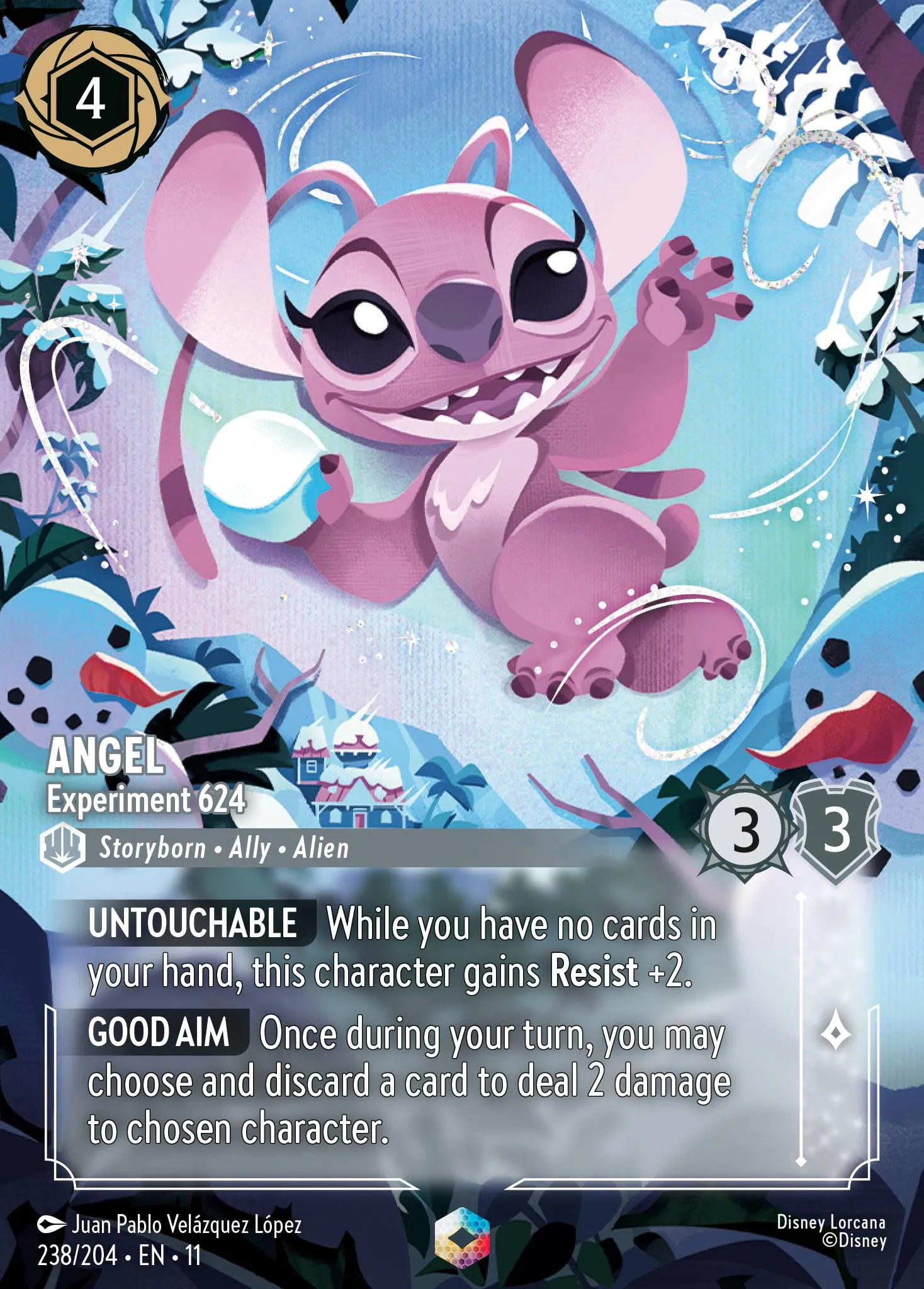 Angel - Experiment 624 · Winterspell 238/224