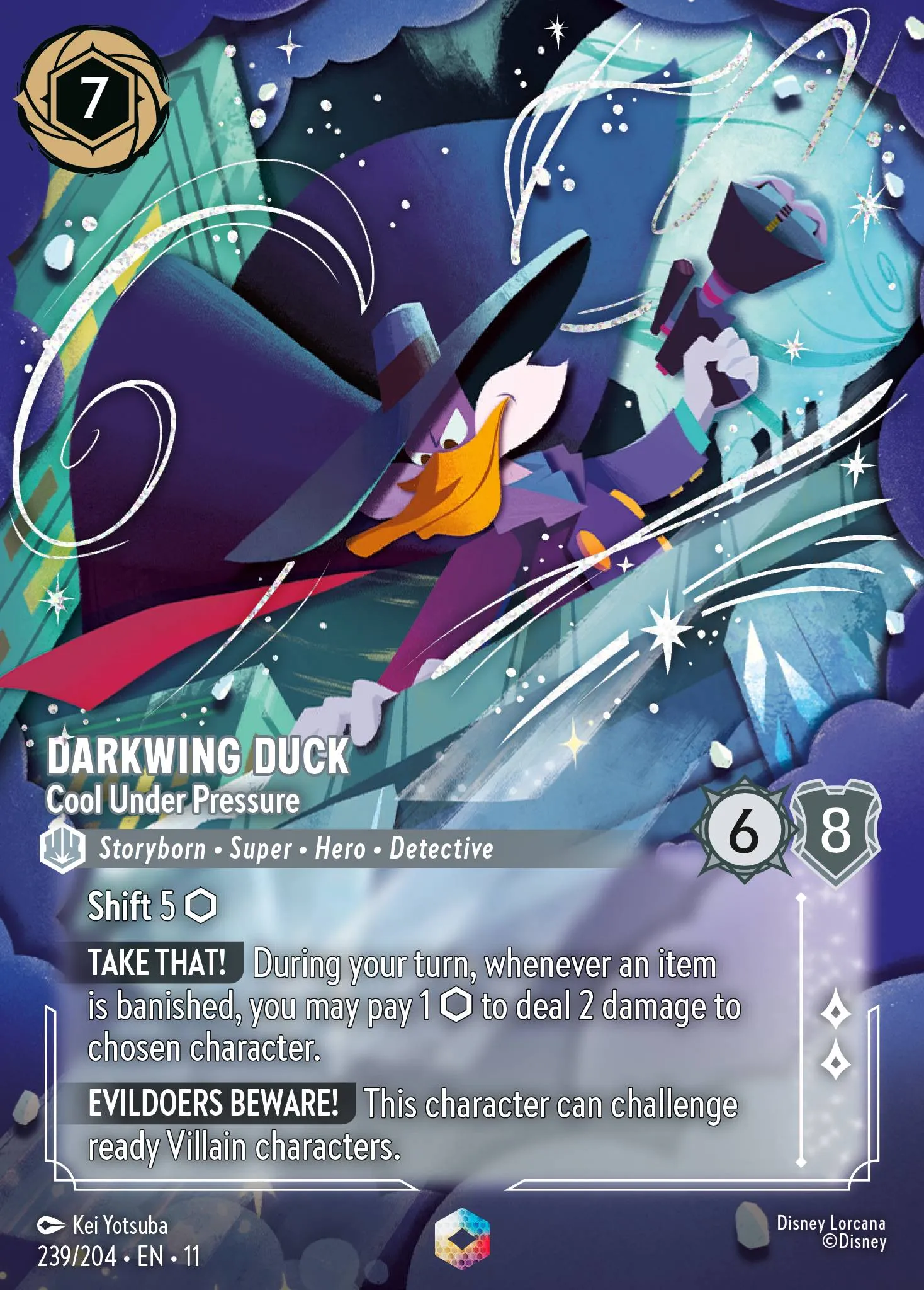 Darkwing Duck - Cool Under Pressure · Winterspell 239/224