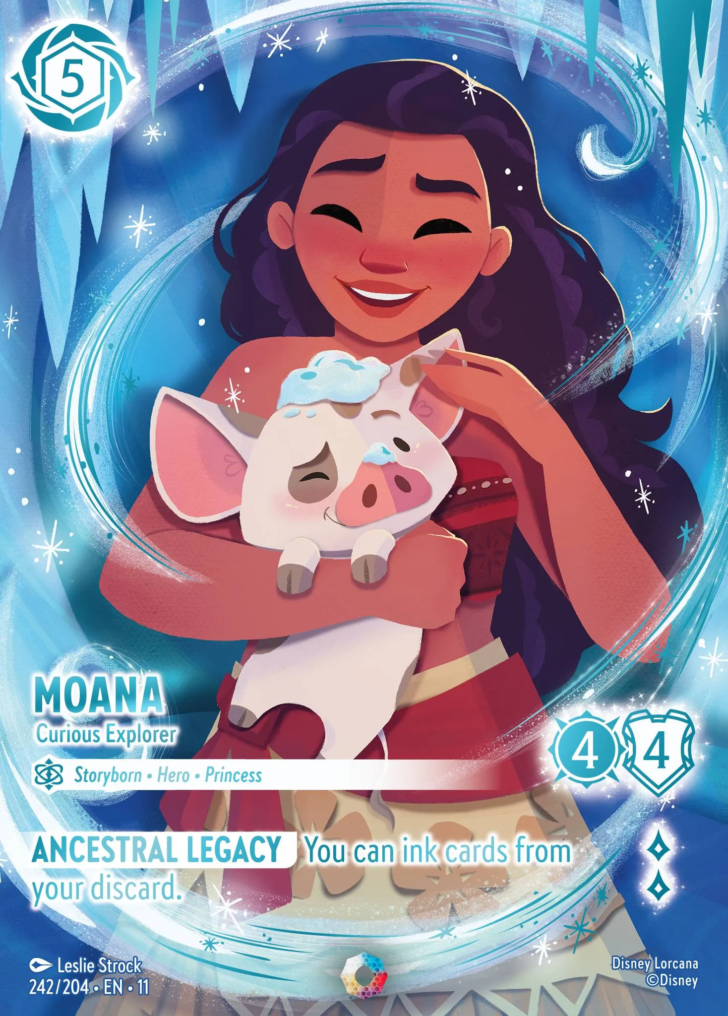 Moana - Curious Explorer · Winterspell 242/224