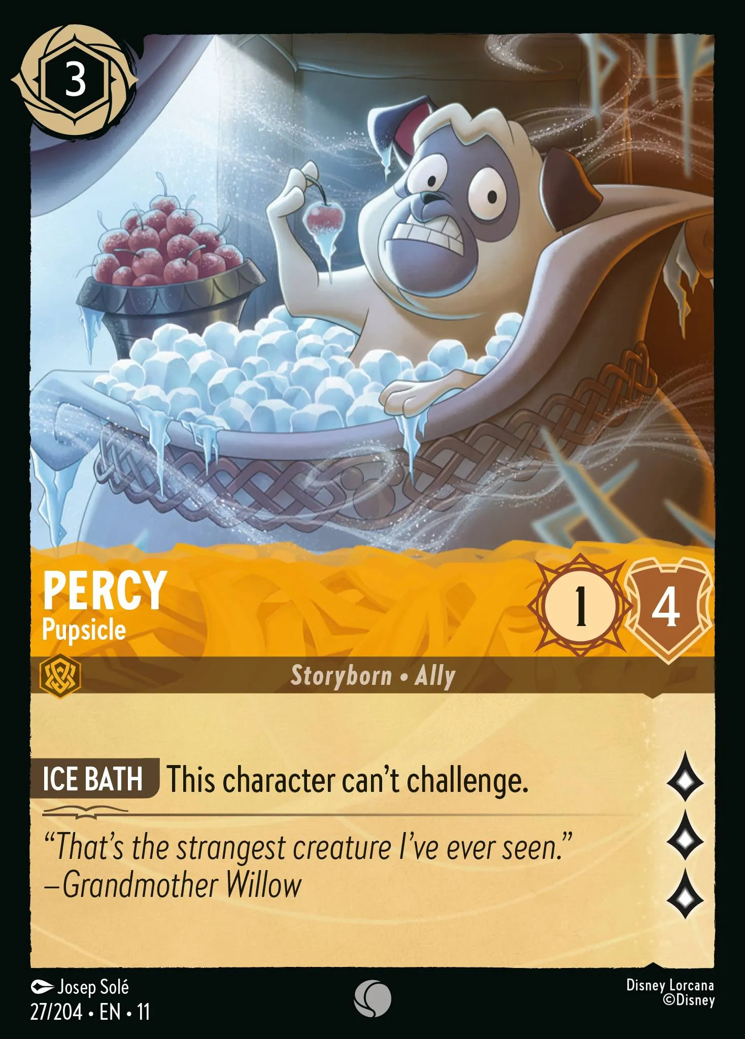 Percy - Pupsicle · Winterspell 27/224