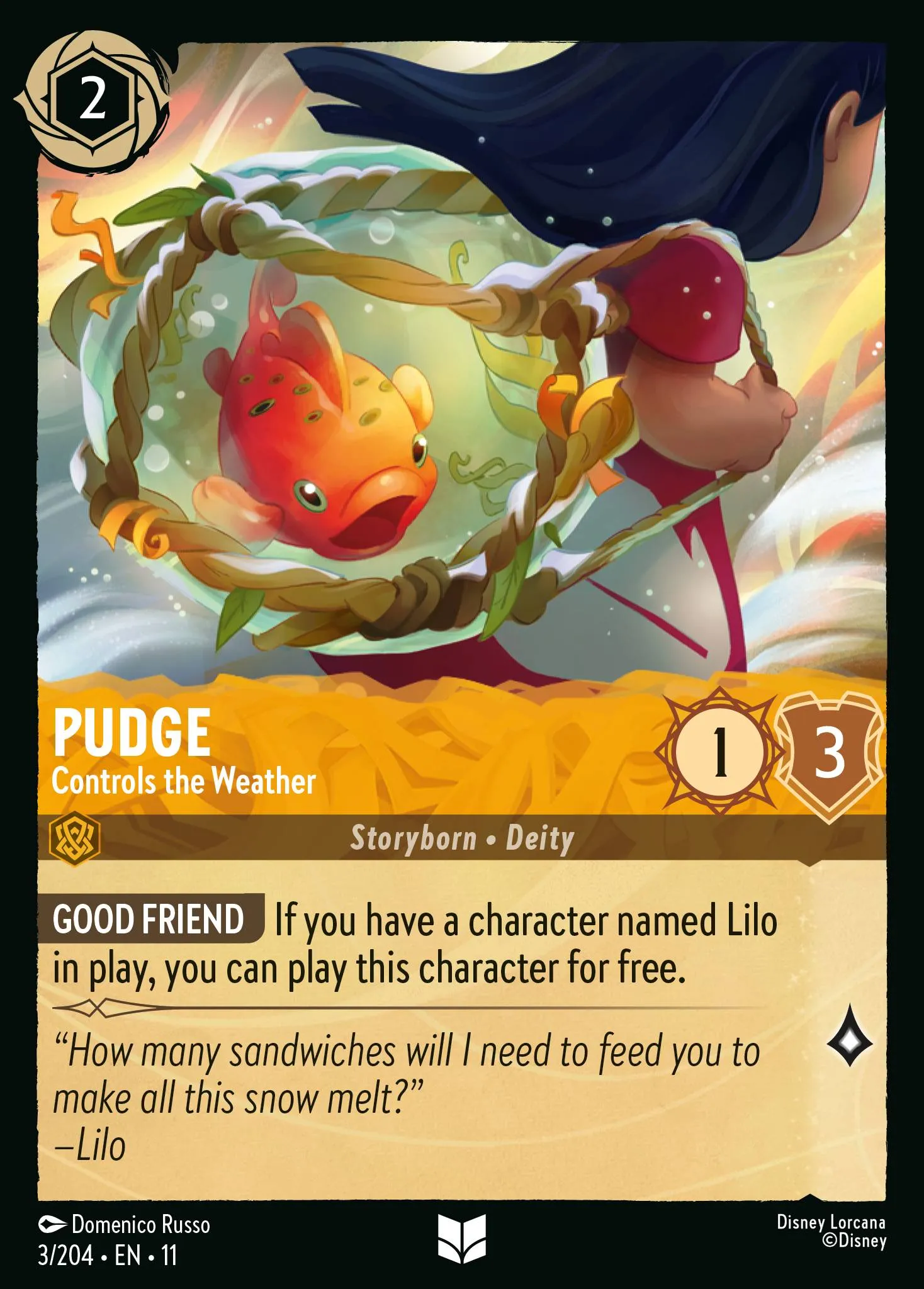 Pudge - Controls the Weather · Winterspell 3/224